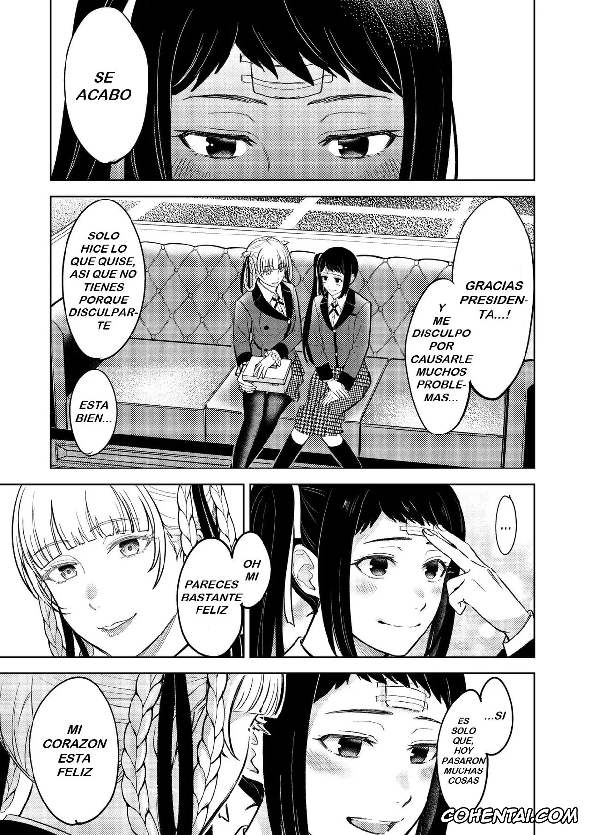 Kakegurui xxx, Kirari Momobami xxx, Sayaka Igarashi xxx, KiraSaya Manga (Kakegurui), pagina 1