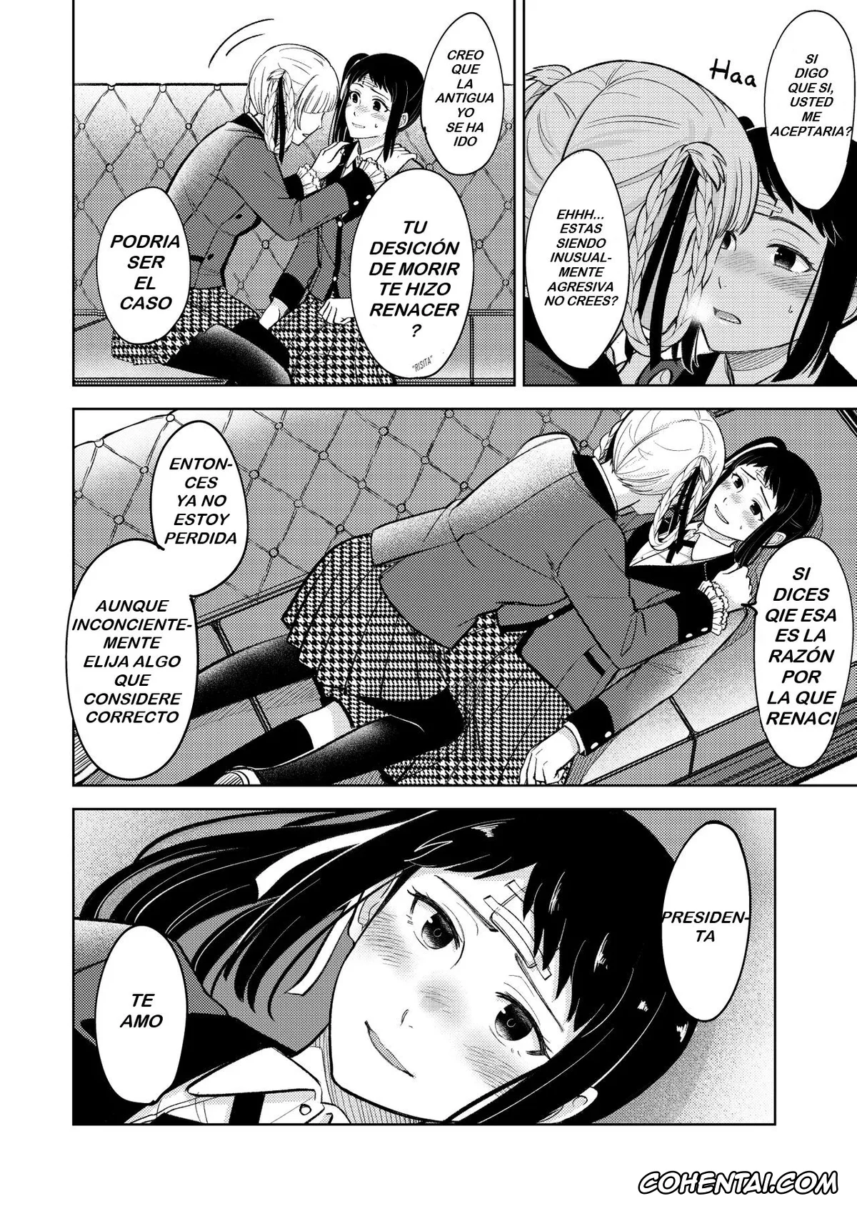 Kakegurui porno, Kirari Momobami porno, Sayaka Igarashi porno, KiraSaya Manga (Kakegurui), pagina 5