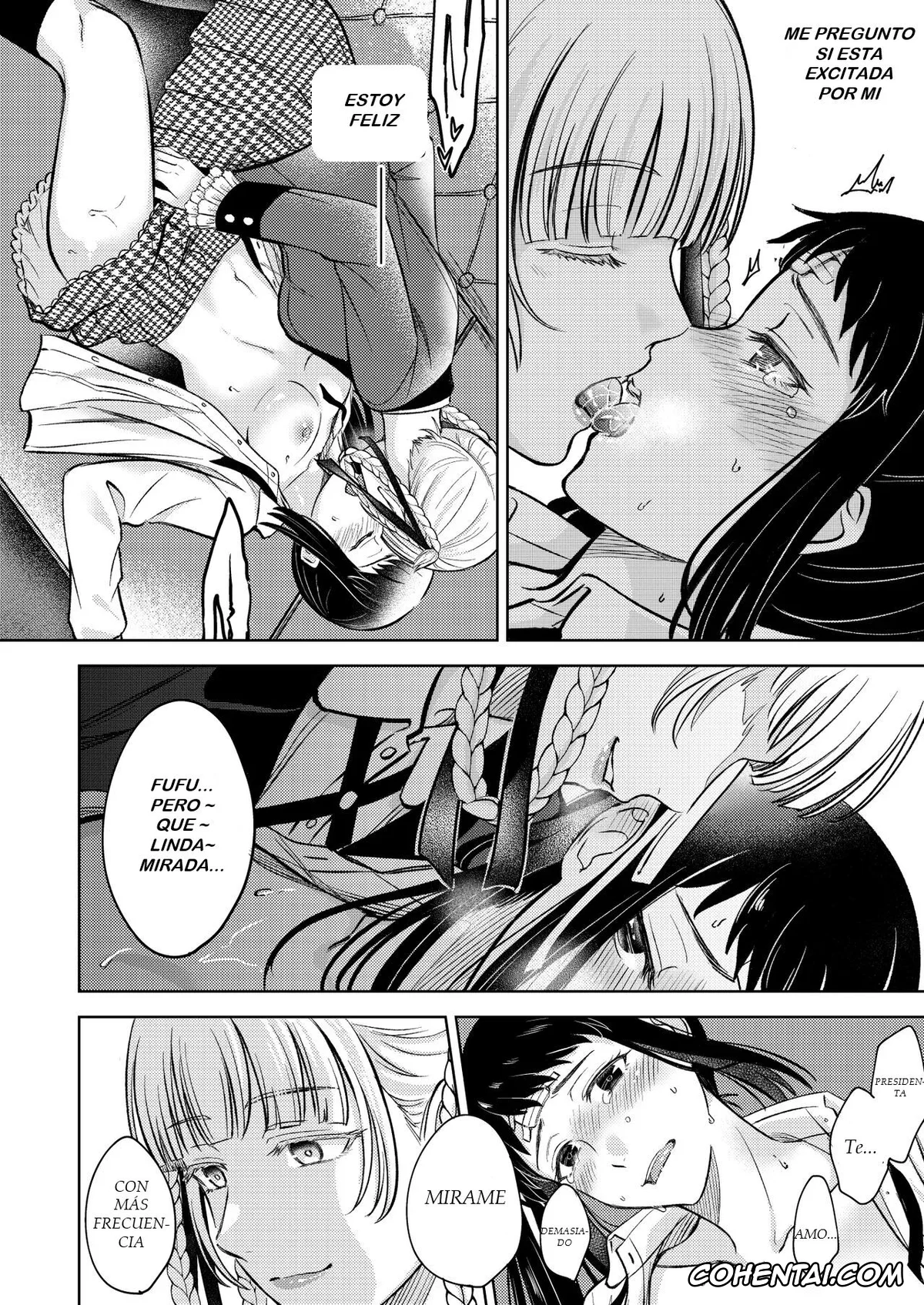 Kakegurui porno, Kirari Momobami porno, Sayaka Igarashi porno, KiraSaya Manga (Kakegurui), pagina 14