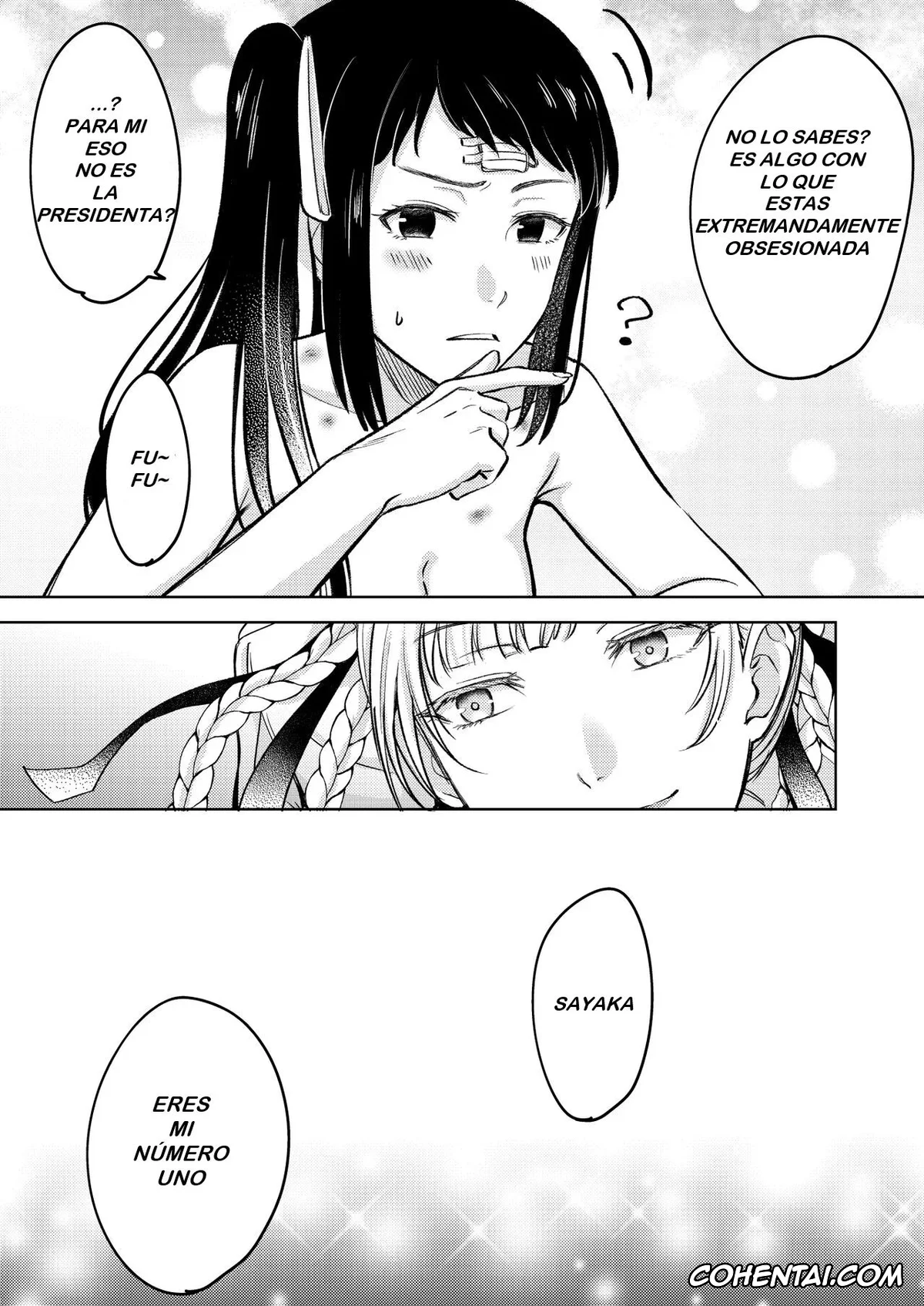Kakegurui porno, Kirari Momobami porno, Sayaka Igarashi porno, KiraSaya Manga (Kakegurui), pagina 17
