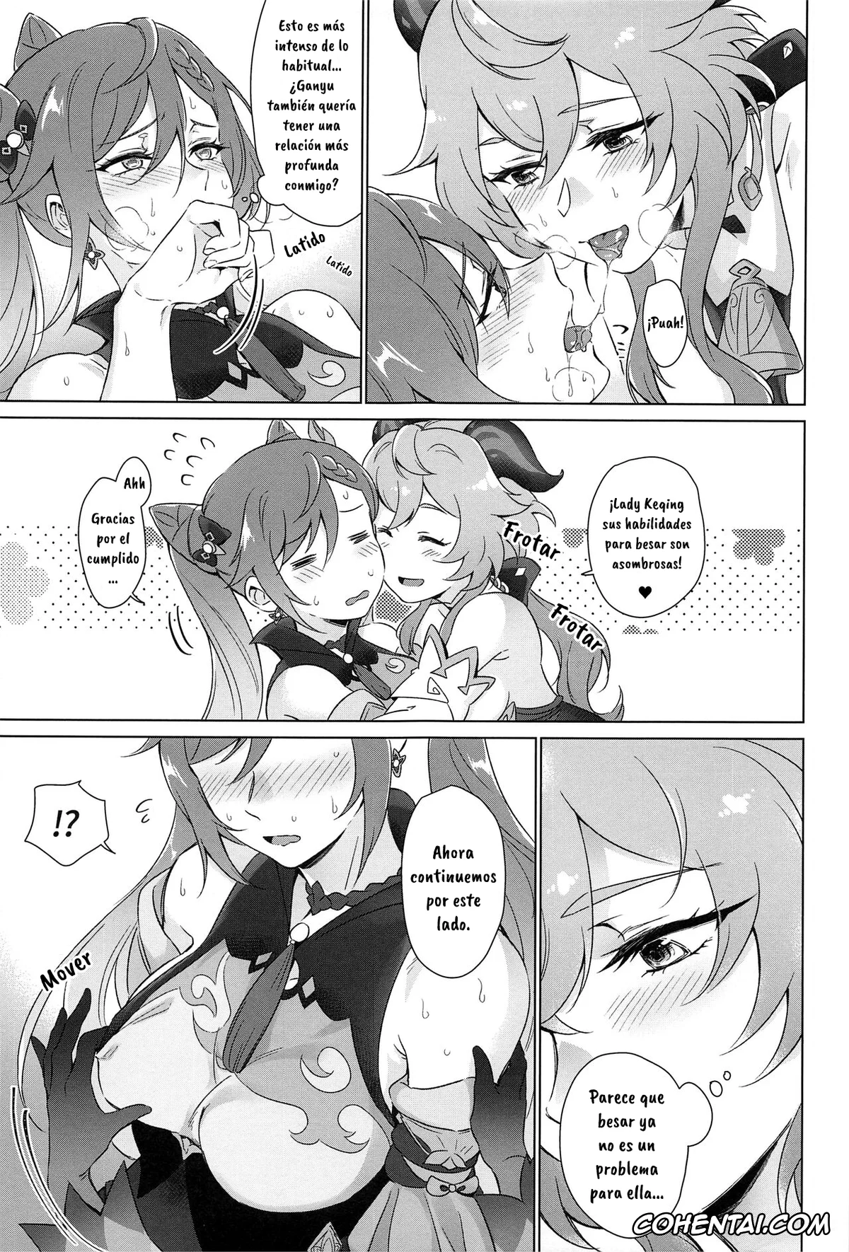 Genshin Impact xxx, Ganyu xxx, Keqing xxx, Ecchi desu yo Keqing-san! (Genshin Impact), pagina 10
