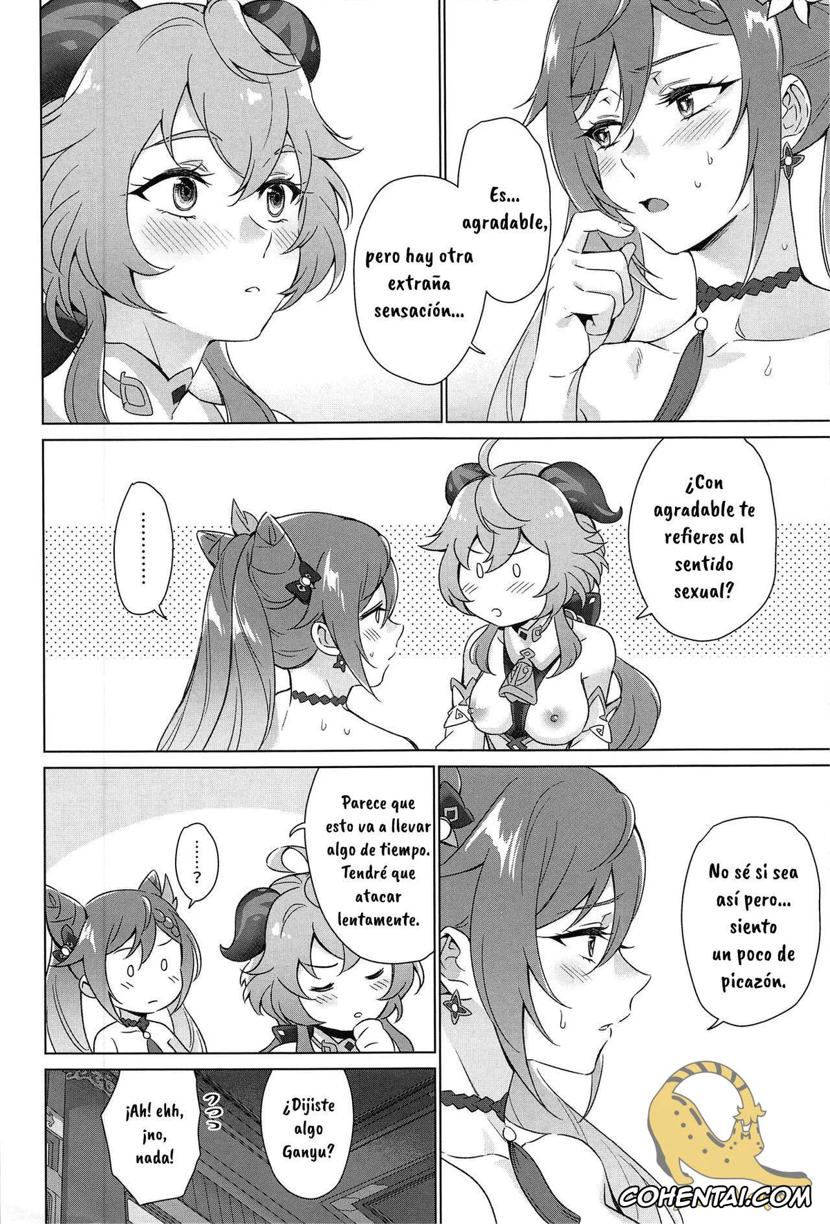 Genshin Impact xxx, Ganyu xxx, Keqing xxx, Ecchi desu yo Keqing-san! (Genshin Impact), pagina 13