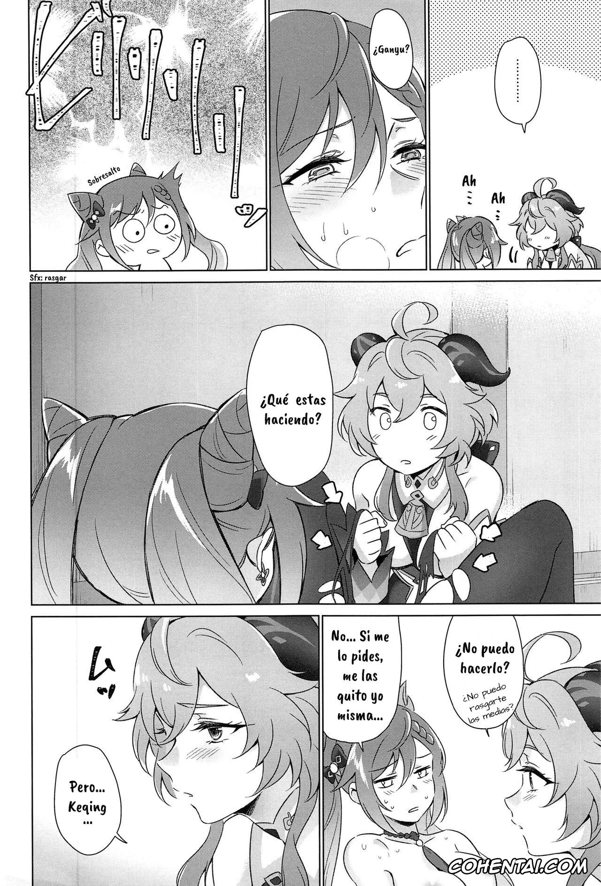 Genshin Impact porno, Ganyu porno, Keqing porno, Ecchi desu yo Keqing-san! (Genshin Impact), pagina 17
