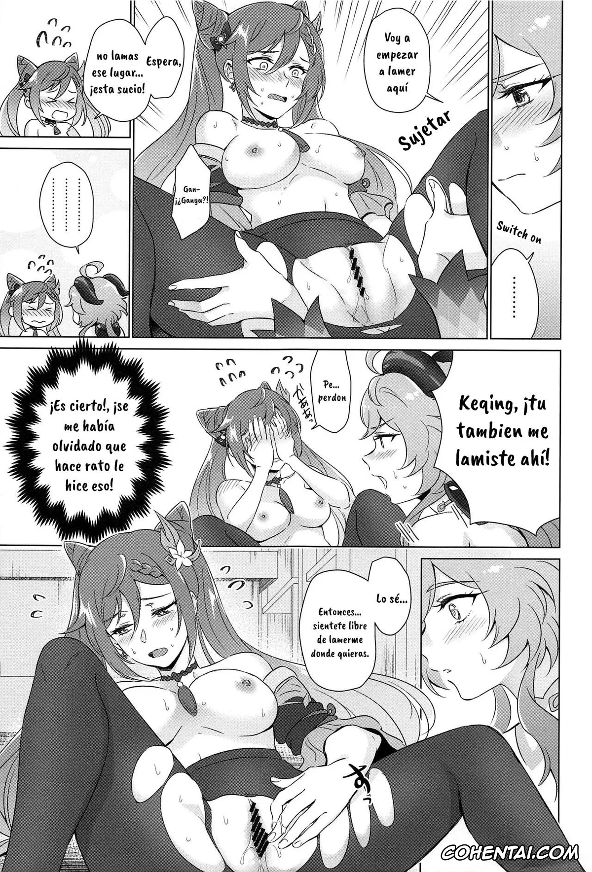 Genshin Impact xxx, Ganyu xxx, Keqing xxx, Ecchi desu yo Keqing-san! (Genshin Impact), pagina 22