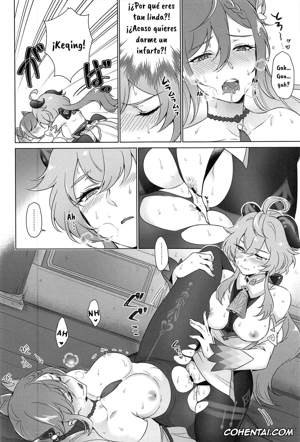 Genshin Impact porno, Ganyu porno, Keqing porno, Ecchi desu yo Keqing-san! (Genshin Impact), pagina 29