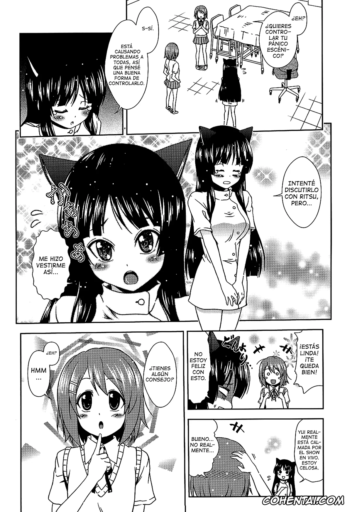 K-ON! hentai, Azusa Nakano hentai, Mio Akiyama hentai, Ritsu Tainaka hentai, Sawako Yamanaka hentai, Tsumugi Kotobuki hentai, Yui Hirasawa hentai, Miottemasu♪ (K-ON!), pagina 15