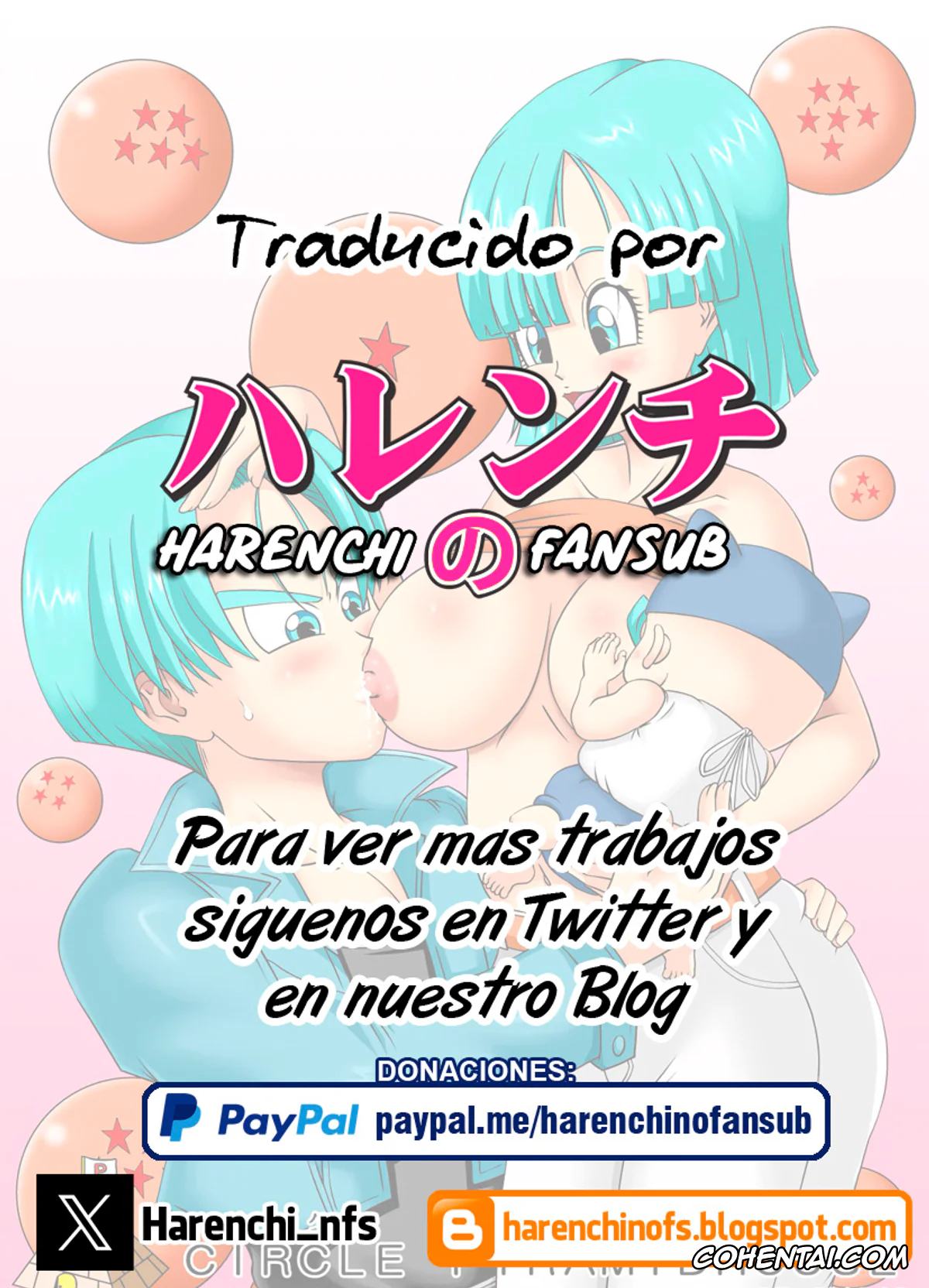 Dragon Ball Z porno, Bulma Briefs porno, Trunks Briefs porno, Vegeta porno, Fudeoroshi wa Kako no Mama (Dragon Ball Z), pagina 35