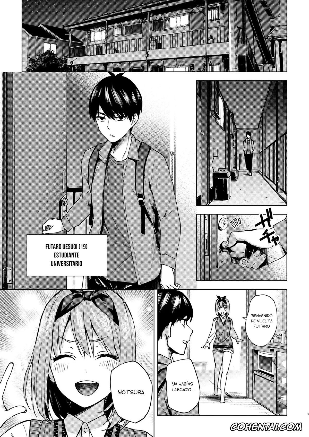 Gotoubun No Hanayome | The Quintessential Quintuplets porno, Fuutarou Uesugi porno, Nino Nakano porno, Ichinengo no Itazura (Gotoubun no Hanayome), pagina 5