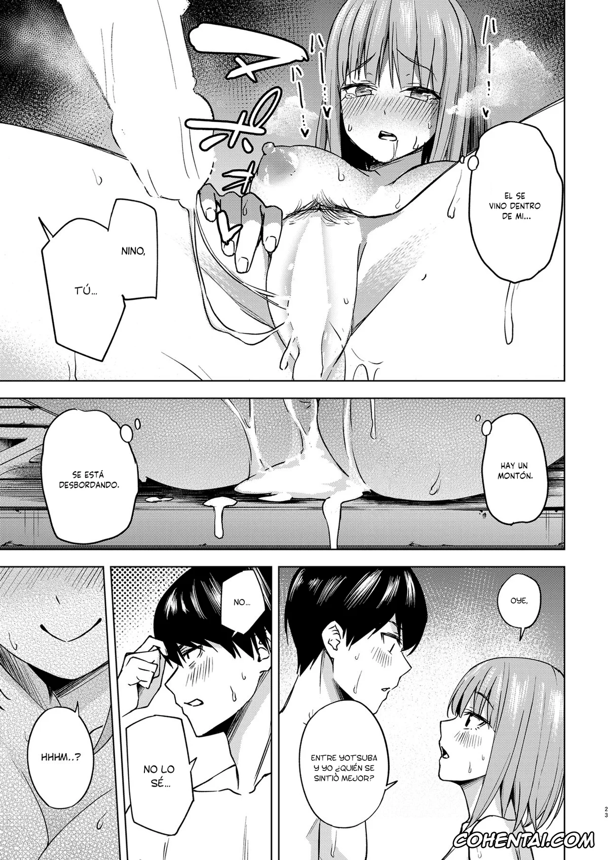 Gotoubun No Hanayome | The Quintessential Quintuplets porno, Fuutarou Uesugi porno, Nino Nakano porno, Ichinengo no Itazura (Gotoubun no Hanayome), pagina 23