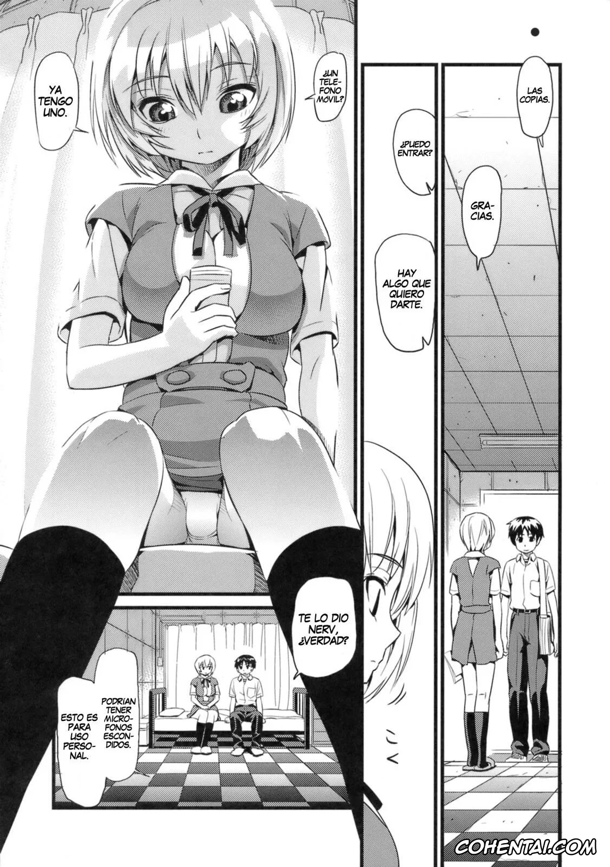 Neon Genesis Evangelion porno, Rei Ayanami porno, Shinji Ikari porno, No You Girls (Neon Genesis Evangelion), pagina 2