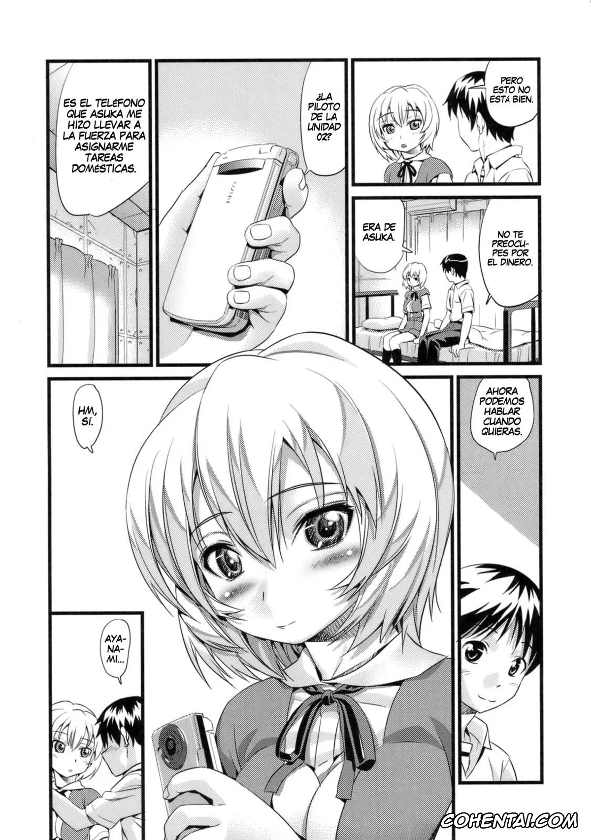 Neon Genesis Evangelion hentai, Rei Ayanami hentai, Shinji Ikari hentai, No You Girls (Neon Genesis Evangelion), pagina 3