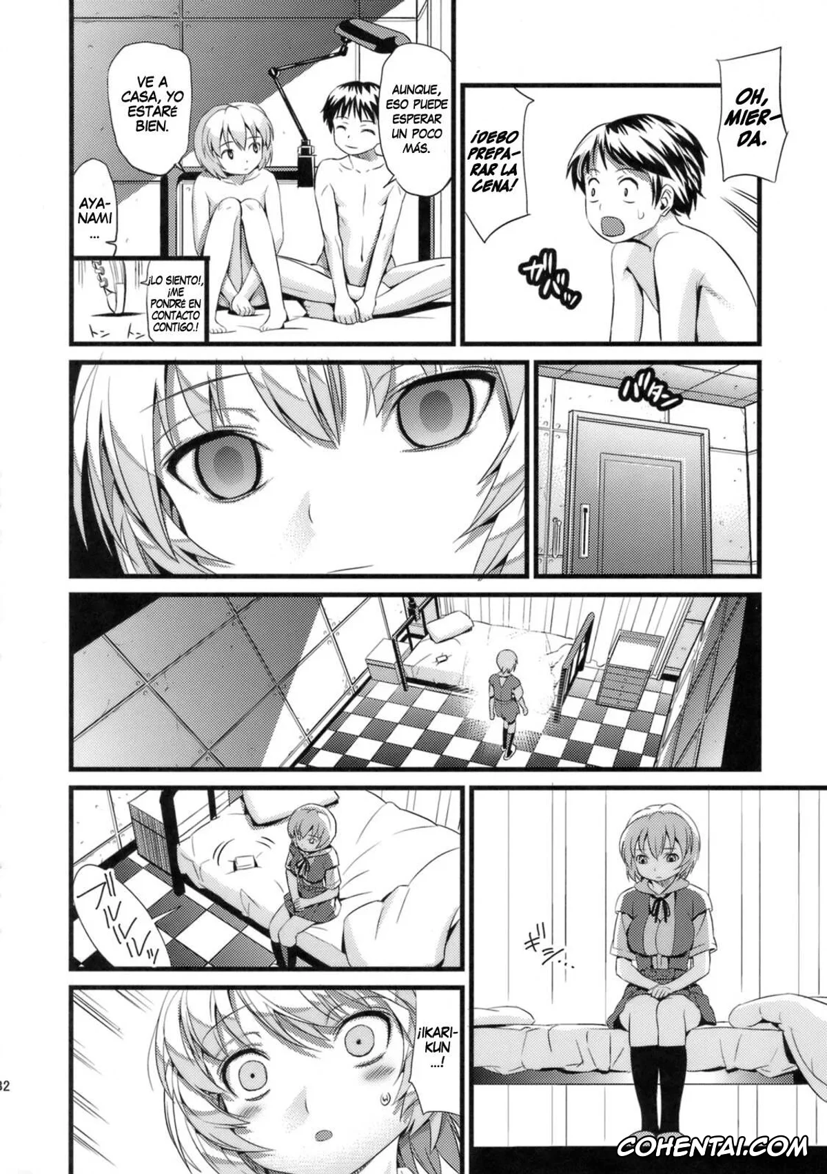 Neon Genesis Evangelion porno, Rei Ayanami porno, Shinji Ikari porno, No You Girls (Neon Genesis Evangelion), pagina 29
