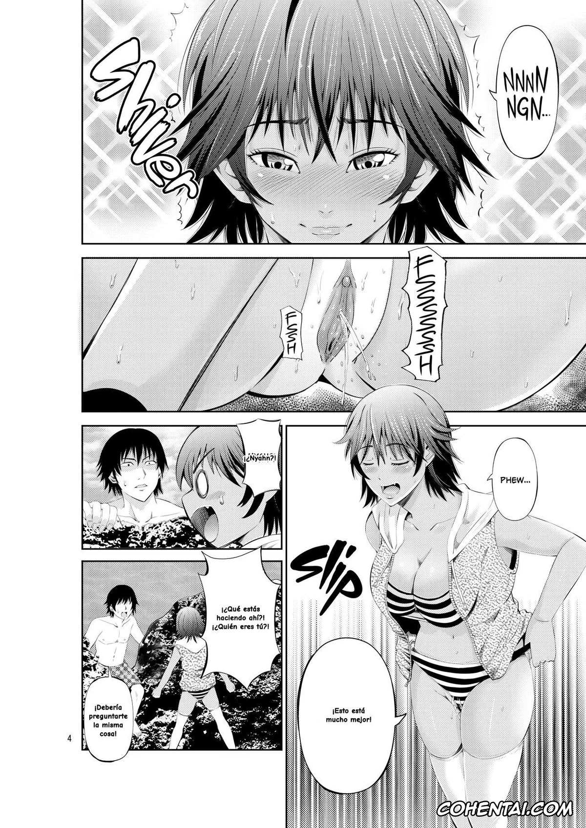 Original porno, Tokonatsu Resort Nangoku Musume to NTR Sex | My Summer Paradise: Fucking a Beach Girl Behind My Girlfriend’s Back, pagina 5
