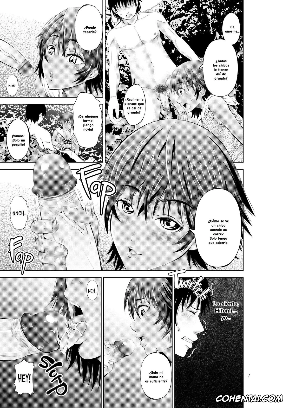 Original porno, Tokonatsu Resort Nangoku Musume to NTR Sex | My Summer Paradise: Fucking a Beach Girl Behind My Girlfriend’s Back, pagina 8