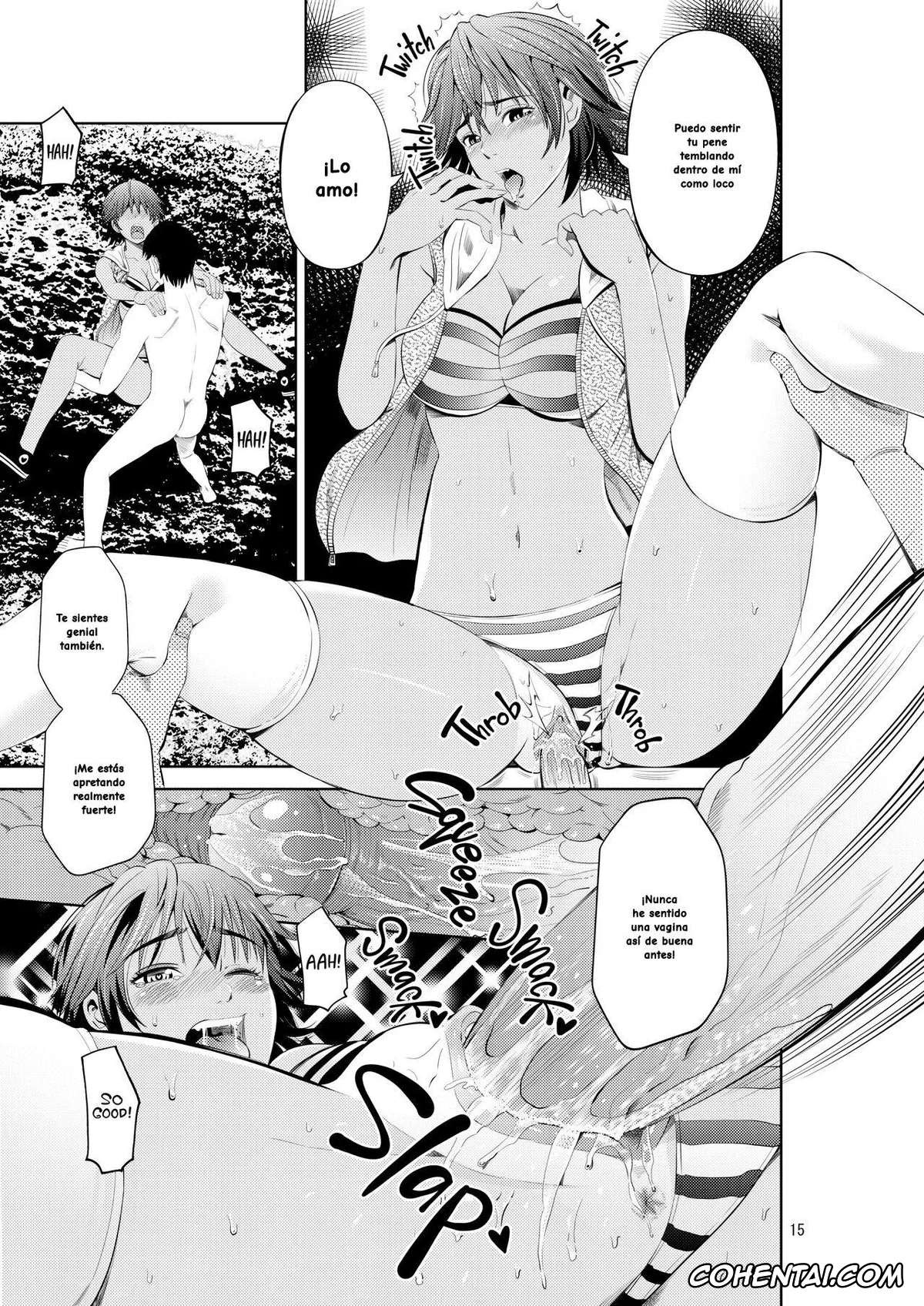 Original xxx, Tokonatsu Resort Nangoku Musume to NTR Sex | My Summer Paradise: Fucking a Beach Girl Behind My Girlfriend’s Back, pagina 16