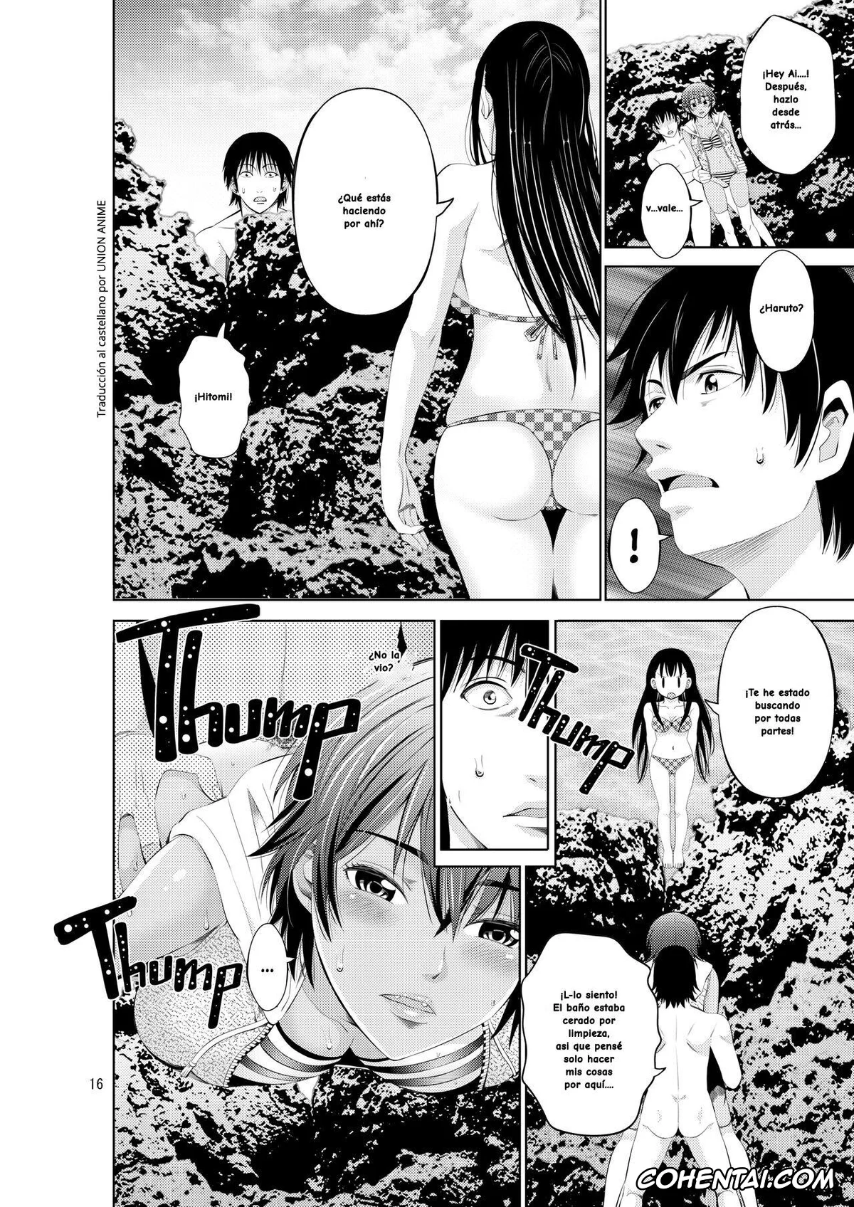 Original porno, Tokonatsu Resort Nangoku Musume to NTR Sex | My Summer Paradise: Fucking a Beach Girl Behind My Girlfriend’s Back, pagina 17