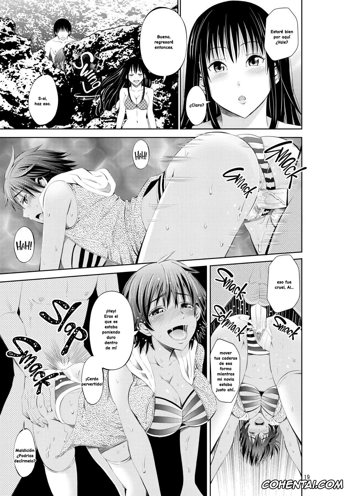 Original porno, Tokonatsu Resort Nangoku Musume to NTR Sex | My Summer Paradise: Fucking a Beach Girl Behind My Girlfriend’s Back, pagina 20