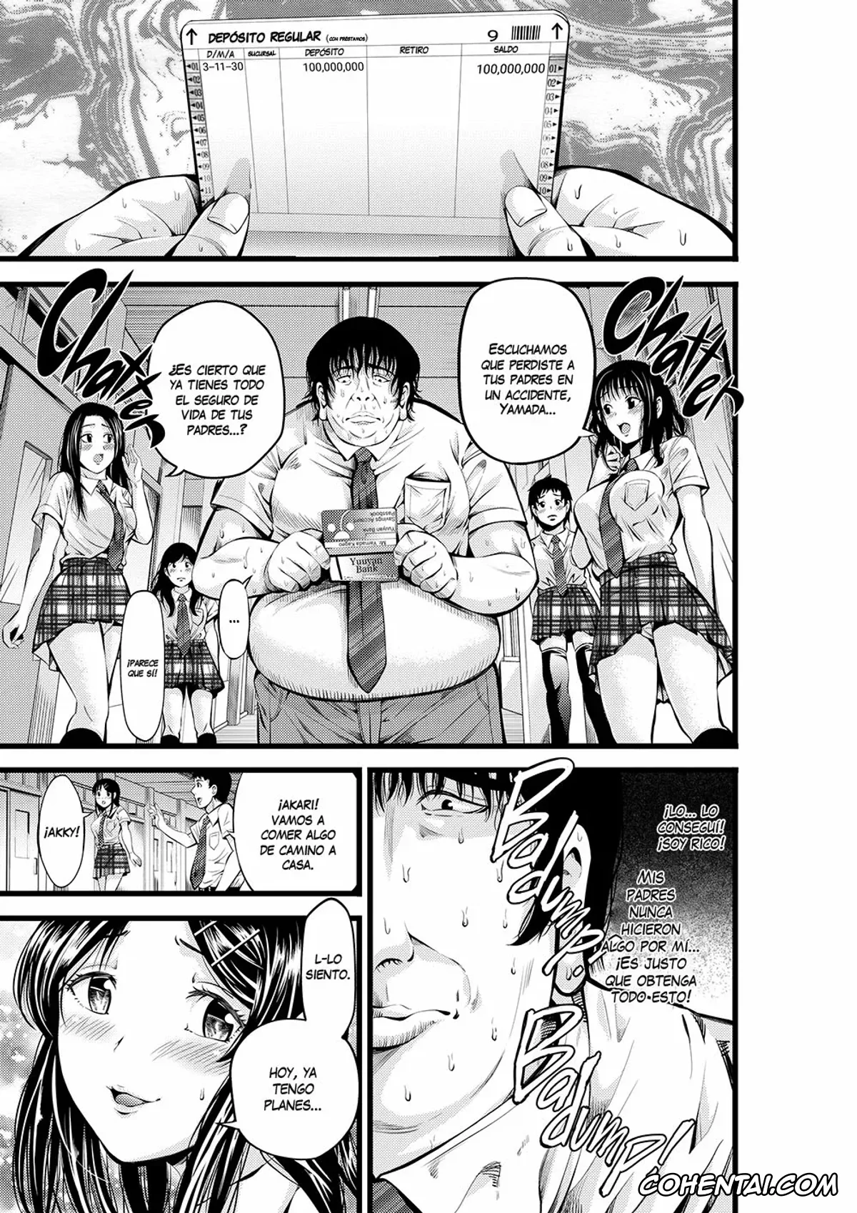 Original hentai, Kinyoku Gakuen, pagina 6