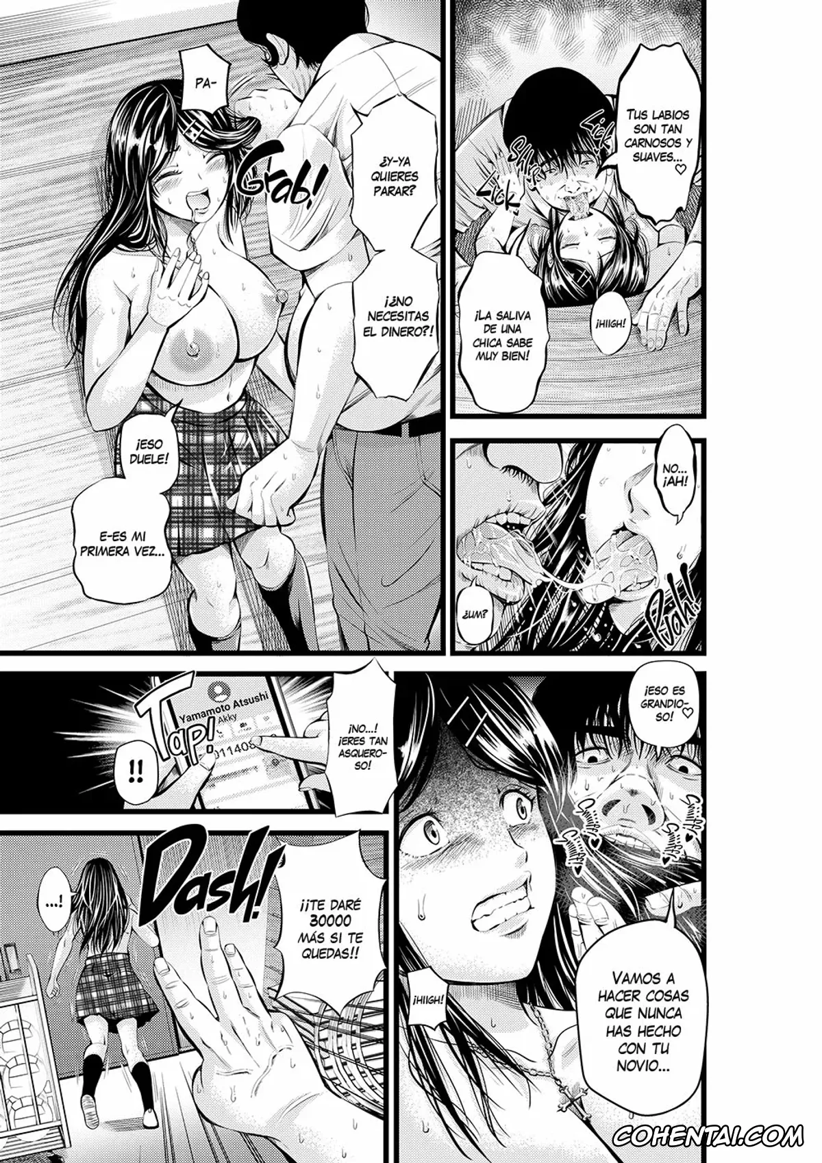 Original hentai, Kinyoku Gakuen, pagina 12