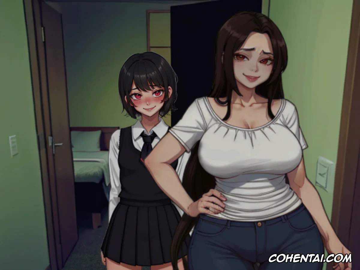 Original hentai, Netorare mother and daugther, pagina 12