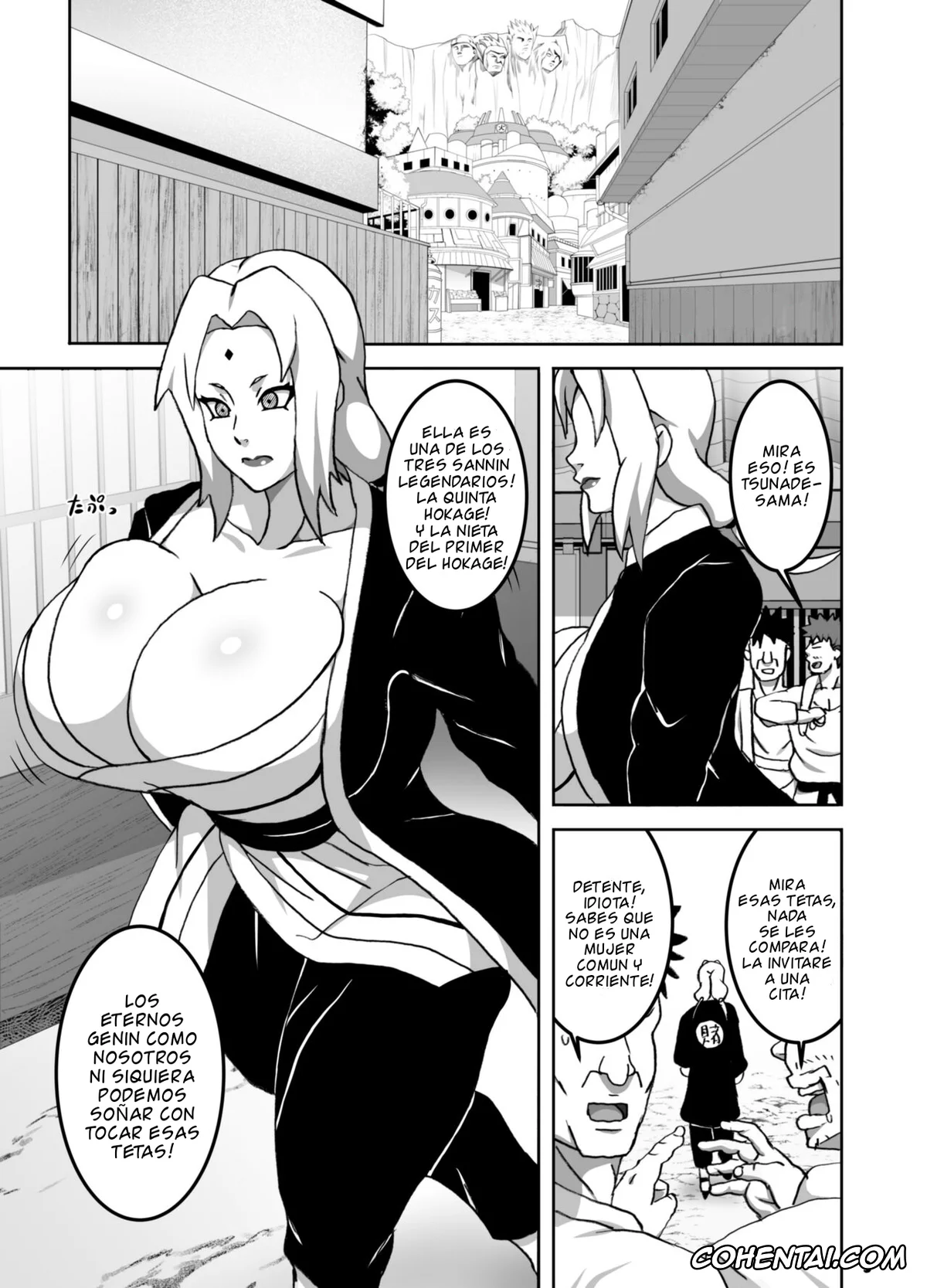 NARUTO hentai, Naruto Uzumaki hentai, Tsunade hentai, ToroTsuna Hokage Horegusuri no Nan no Maki (Naruto), pagina 3