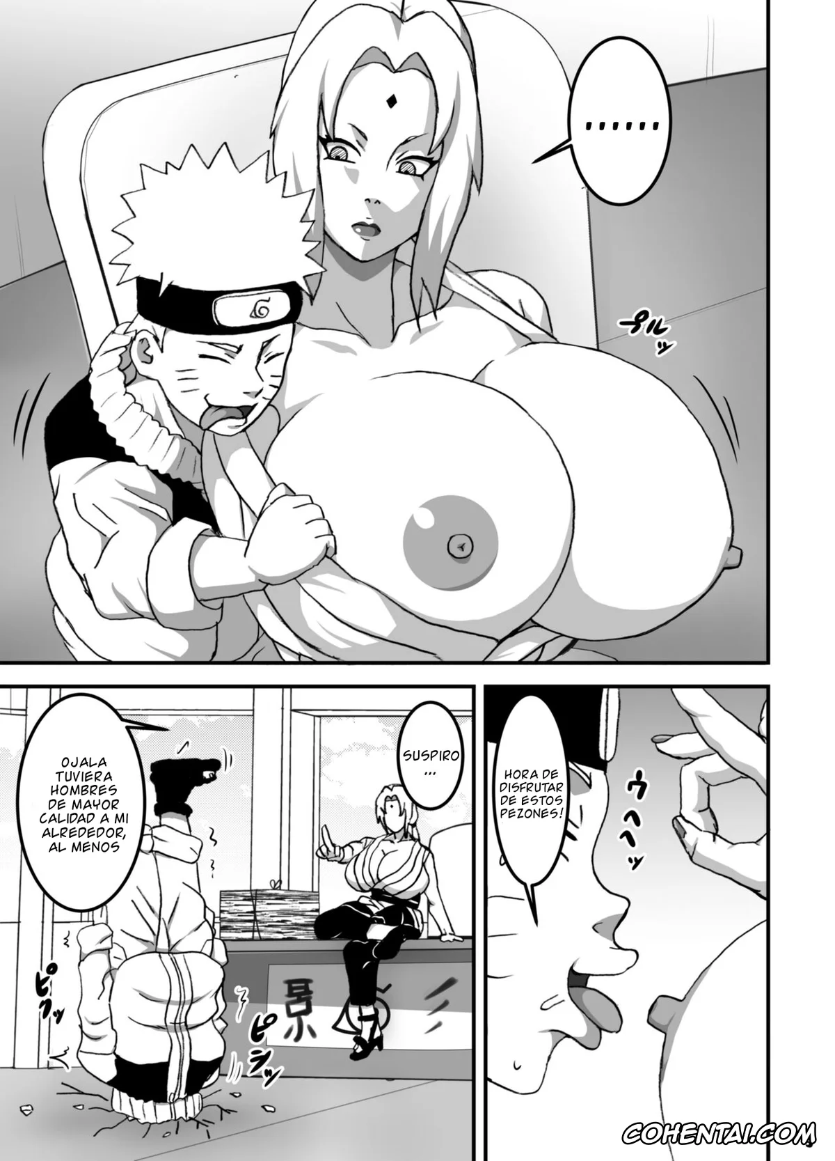 NARUTO porno, Naruto Uzumaki porno, Tsunade porno, ToroTsuna Hokage Horegusuri no Nan no Maki (Naruto), pagina 5