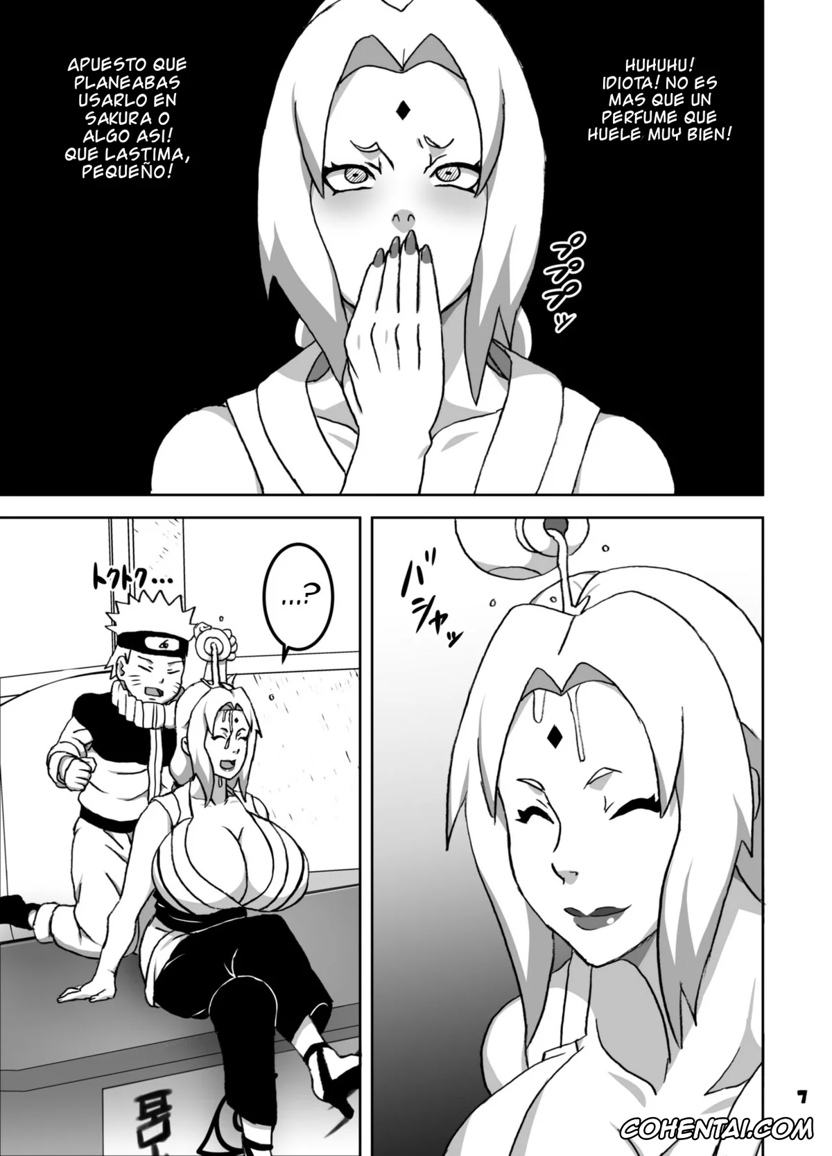 NARUTO xxx, Naruto Uzumaki xxx, Tsunade xxx, ToroTsuna Hokage Horegusuri no Nan no Maki (Naruto), pagina 7
