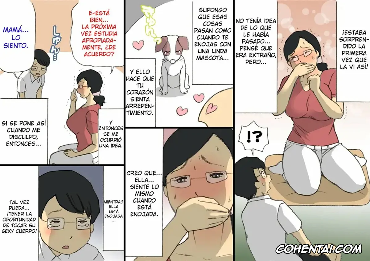 Original porno, Mama ni Okorare Nagara Suru SEX | Sexo Con Mamá Mientras Ella Está Enojada Conmigo, pagina 5