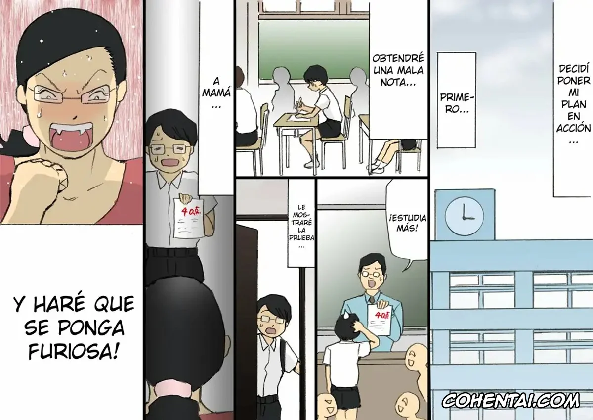 Original xxx, Mama ni Okorare Nagara Suru SEX | Sexo Con Mamá Mientras Ella Está Enojada Conmigo, pagina 7