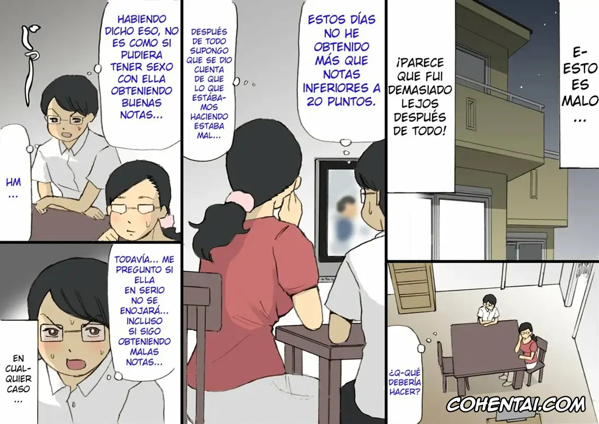 Original hentai, Mama ni Okorare Nagara Suru SEX | Sexo Con Mamá Mientras Ella Está Enojada Conmigo, pagina 24