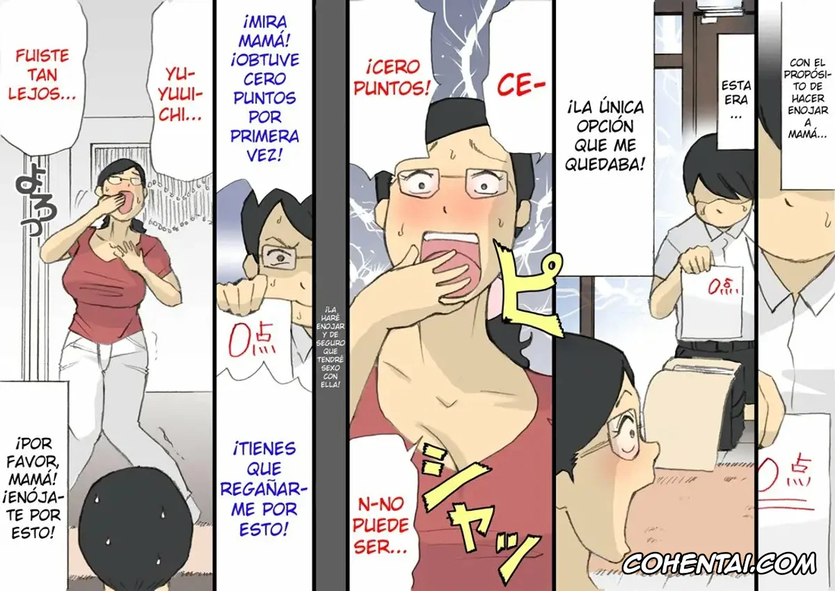 Original hentai, Mama ni Okorare Nagara Suru SEX | Sexo Con Mamá Mientras Ella Está Enojada Conmigo, pagina 27