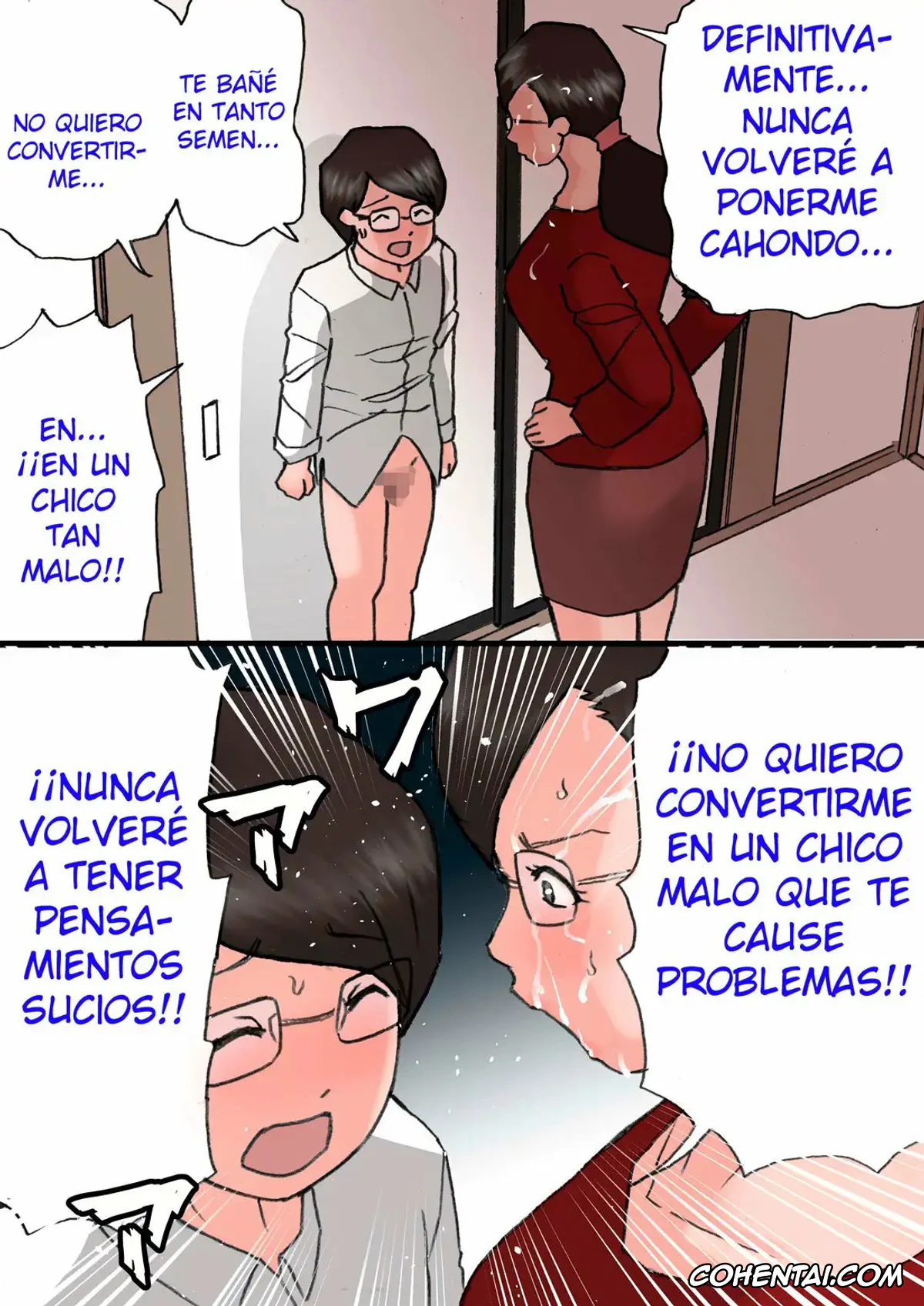 Original porno, Mama ni Okorare Nagara Suru SEX 2 | Sexo Con Mamá Mientras Ella Está Enojada Conmigo 2, pagina 11
