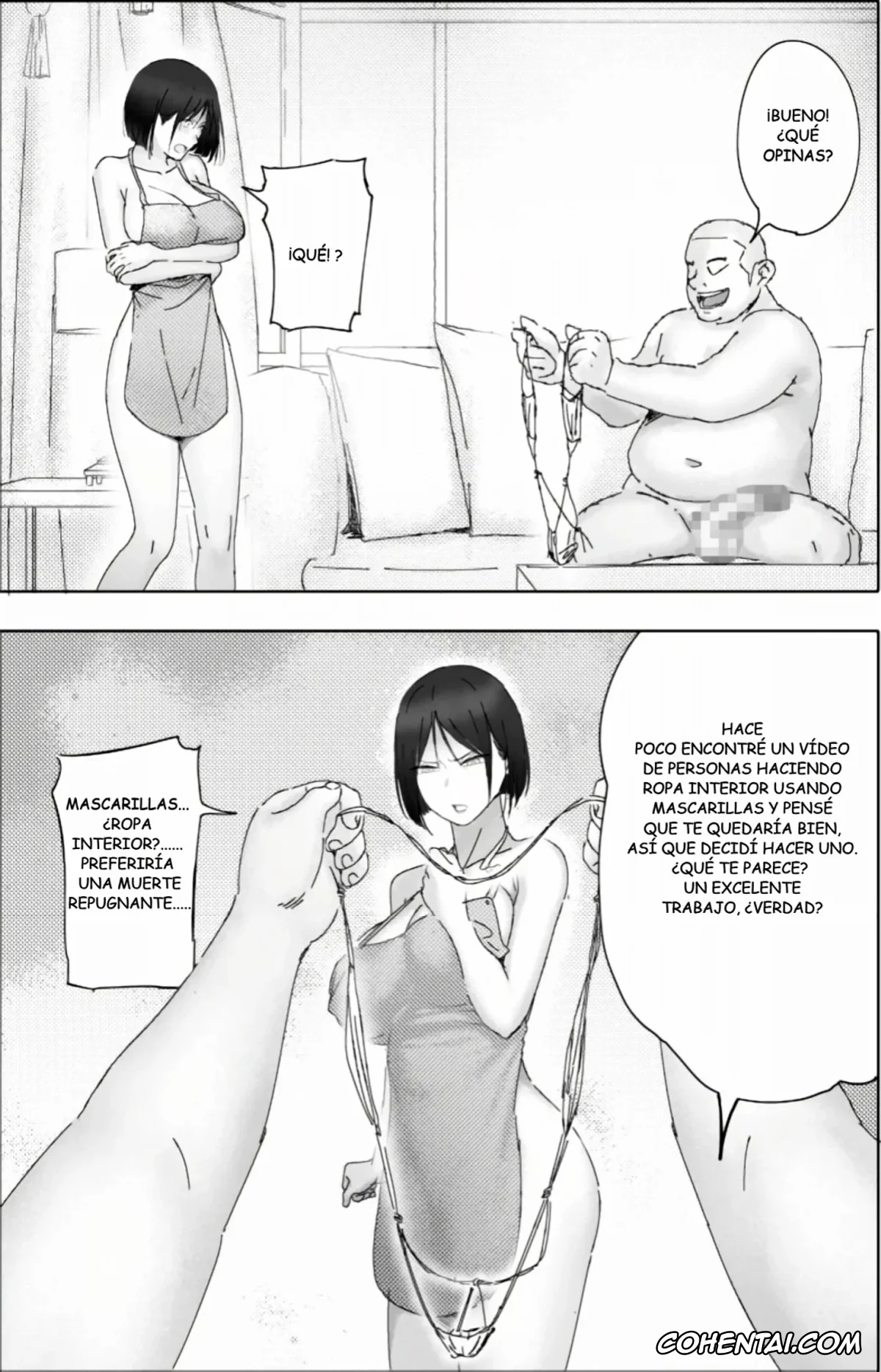 Original porno, Sakkin Zuke no Hitozuma -Kimura Mina to Kimodebu Oyaji no Ooya- 2, pagina 5