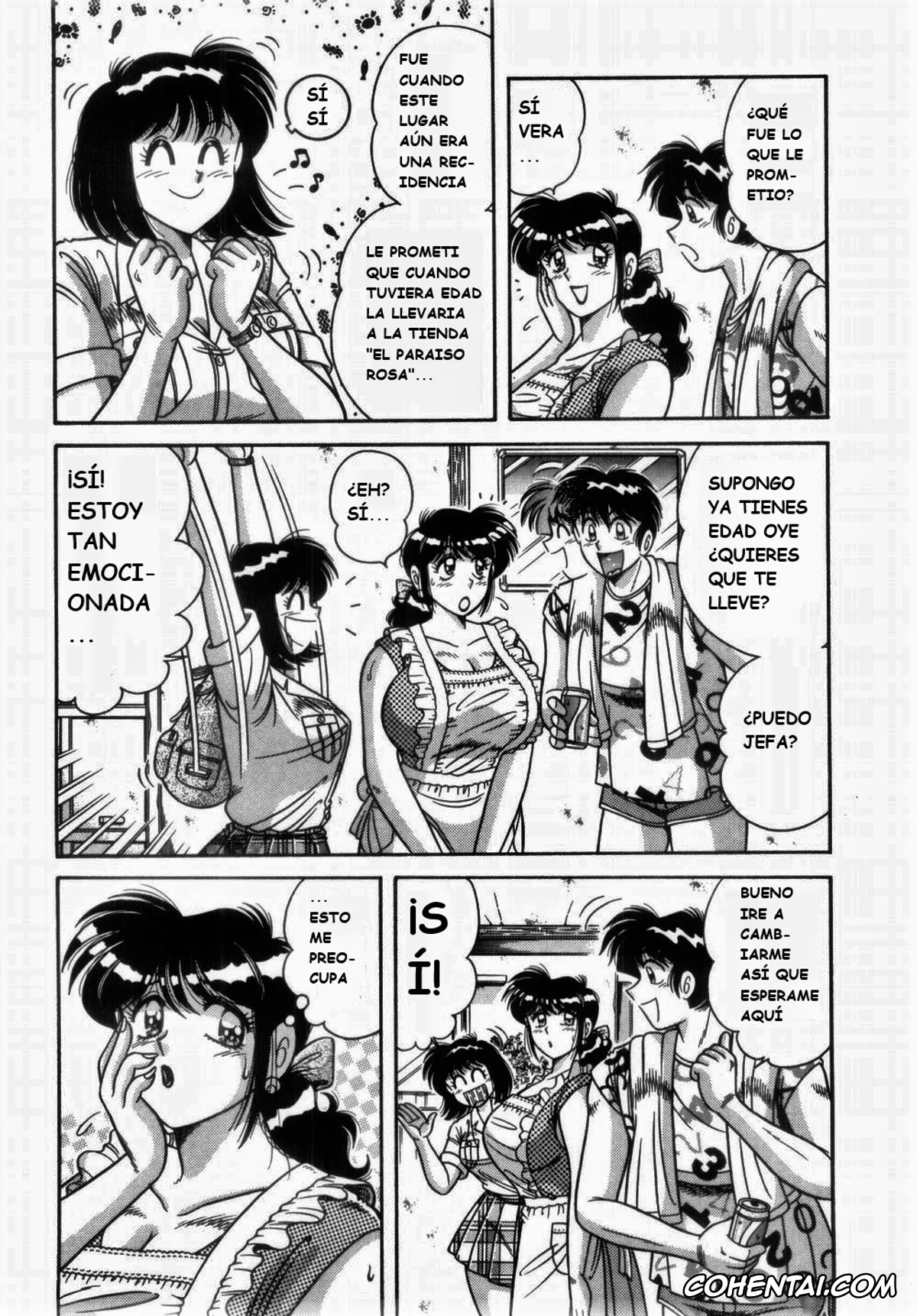 Manga porno, Tankoubon porno, MI・DA・RA, pagina 104