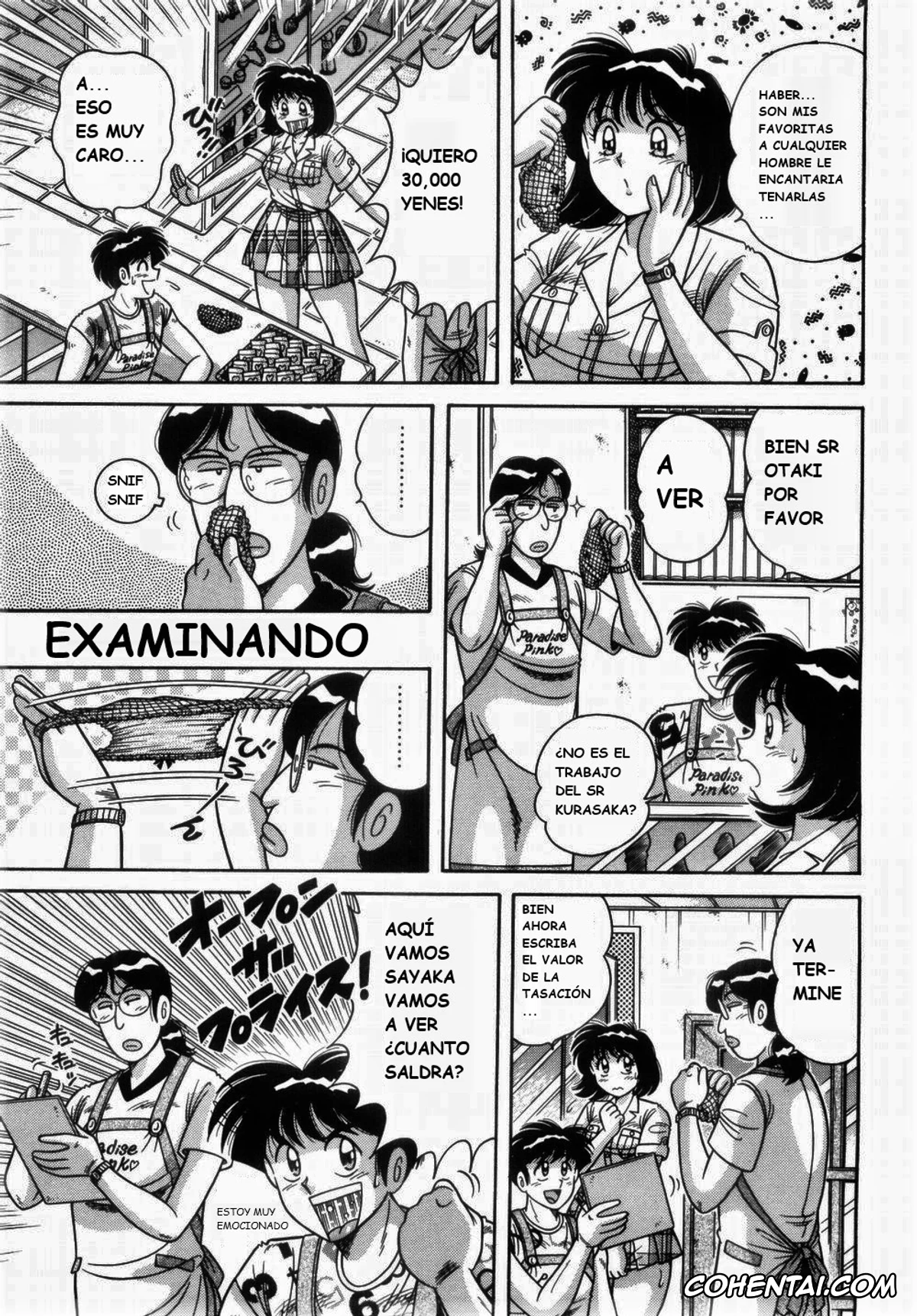 Manga porno, Tankoubon porno, MI・DA・RA, pagina 107