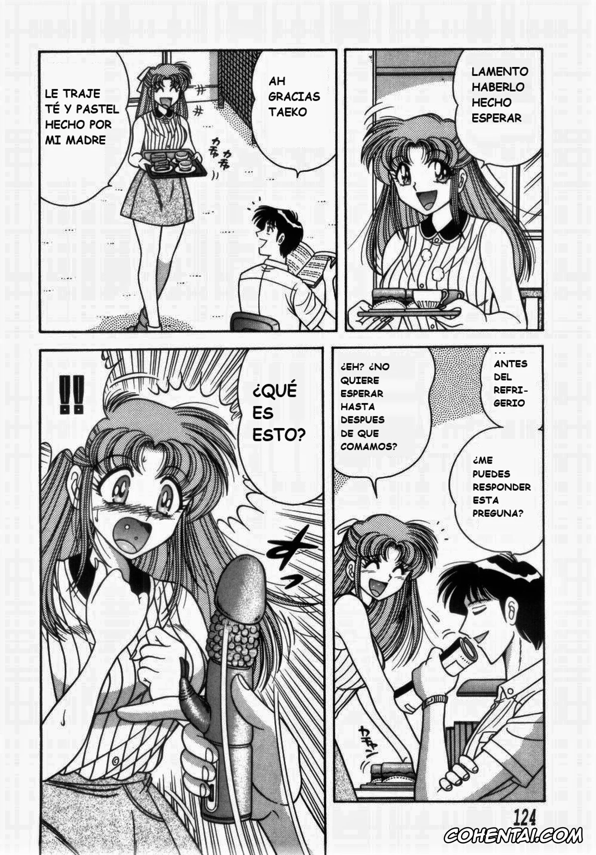 Manga porno, Tankoubon porno, MI・DA・RA, pagina 128
