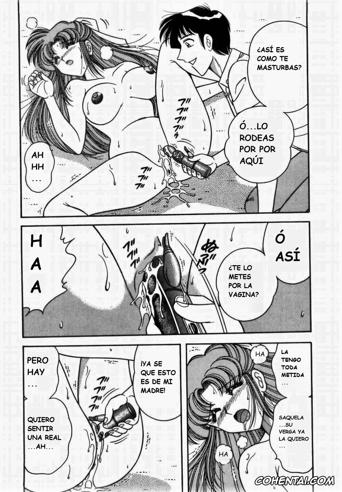 Manga xxx, Tankoubon xxx, MI・DA・RA, pagina 136