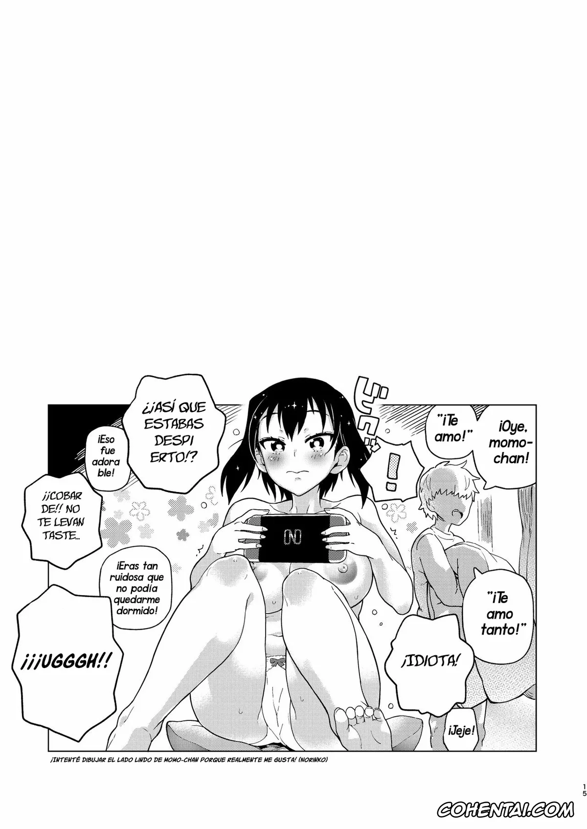Girls und Panzer xxx, Momo Kawashima xxx, Momokan Juken Benkyou no Tame Otomari Shi ni Kita Momo-chan ni Gyaku Suiminkan Sarechau Hon (Girls und Panzer), pagina 16