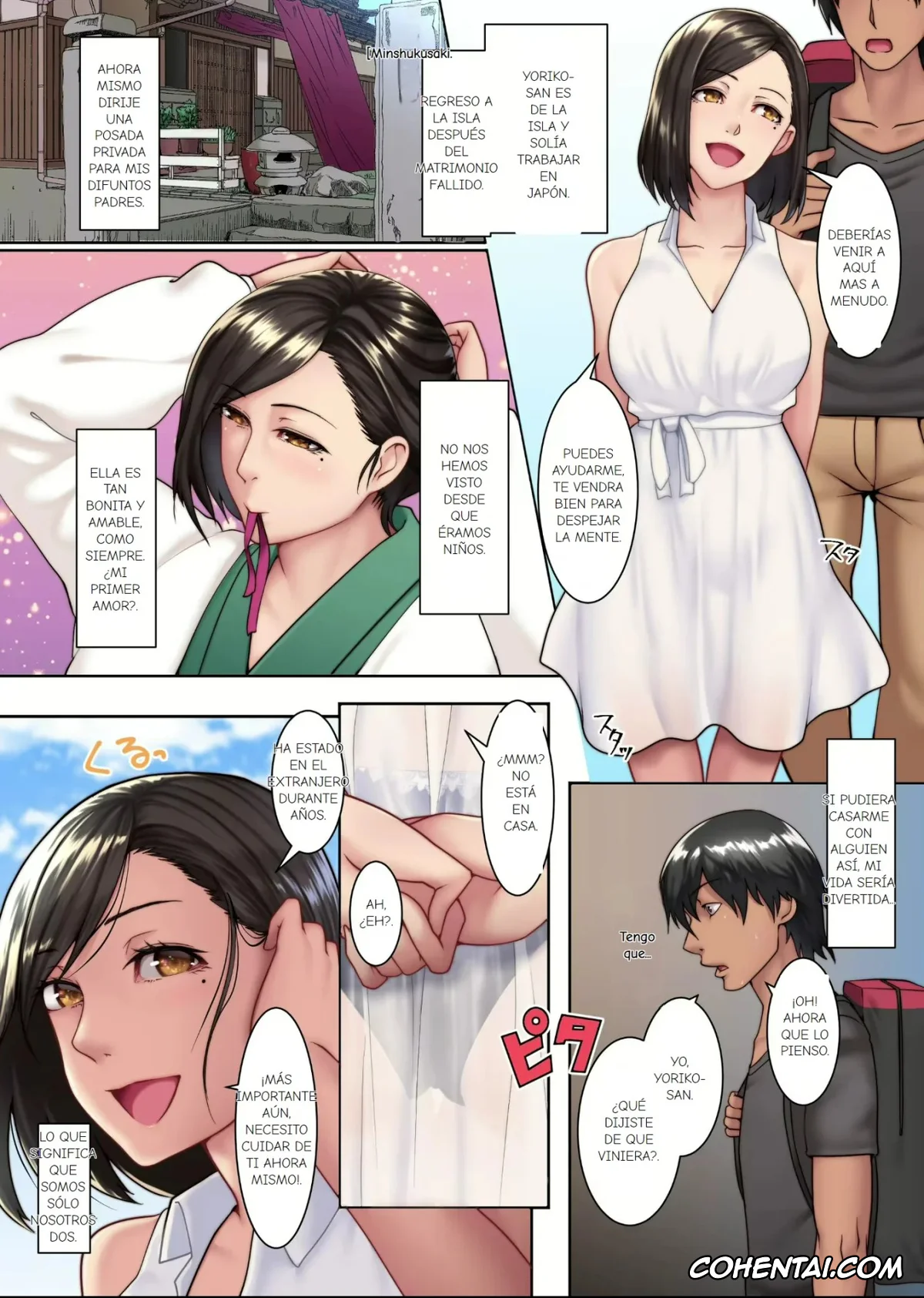 Original xxx, Yokkyuu Fuman Zuma shika Inai Shima ~ Erroi Fuushuu no Aru Shima de wa Hitozuma wa Otto Igai no Otoko to Majiwaru | Una Isla Donde Sólo Hay Esposas Frustradas, pagina 4