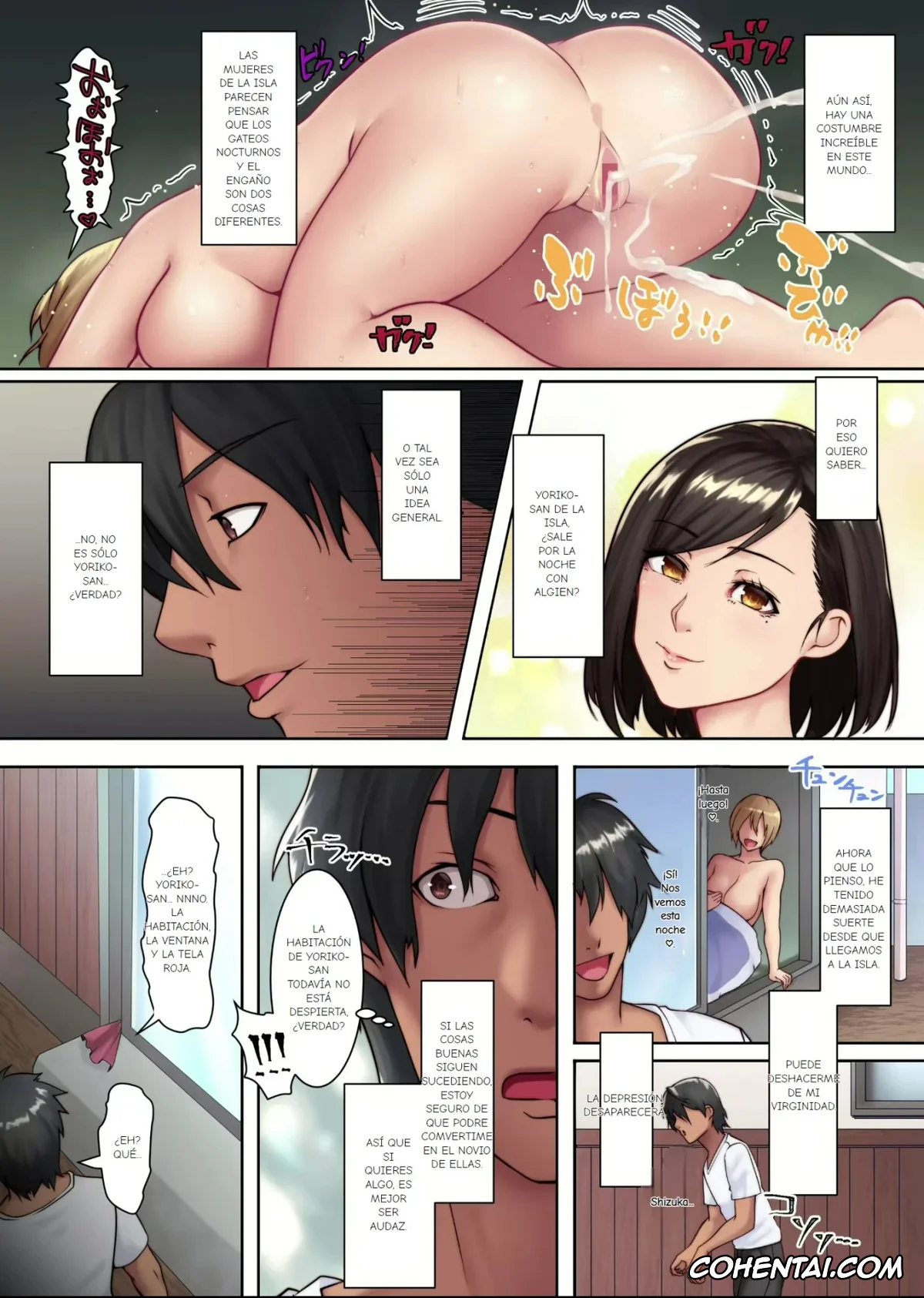 Original xxx, Yokkyuu Fuman Zuma shika Inai Shima ~ Erroi Fuushuu no Aru Shima de wa Hitozuma wa Otto Igai no Otoko to Majiwaru | Una Isla Donde Sólo Hay Esposas Frustradas, pagina 16