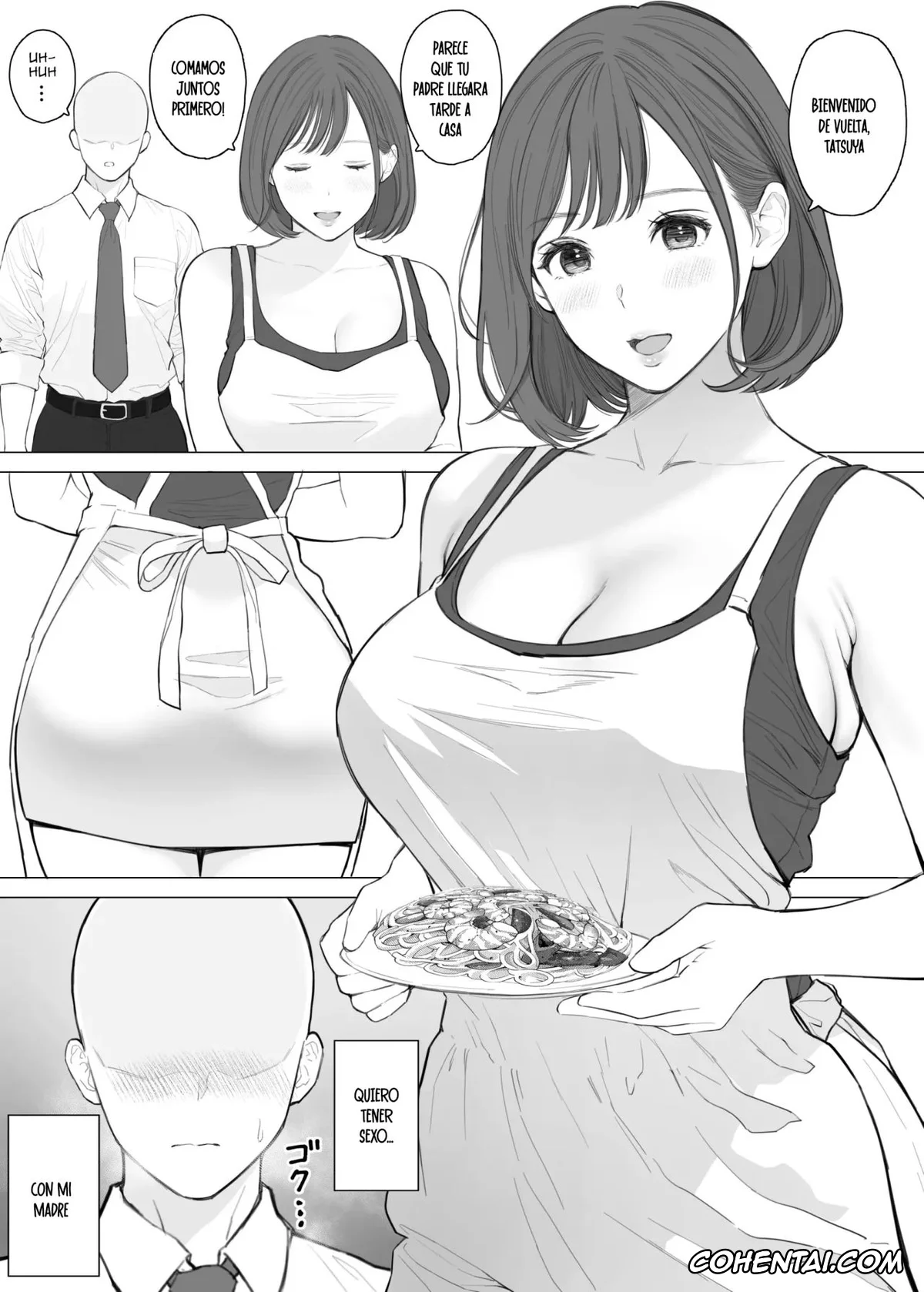 Original porno, Daisuki na Kaa-san to Nakadashi Boshi Soukan, pagina 2