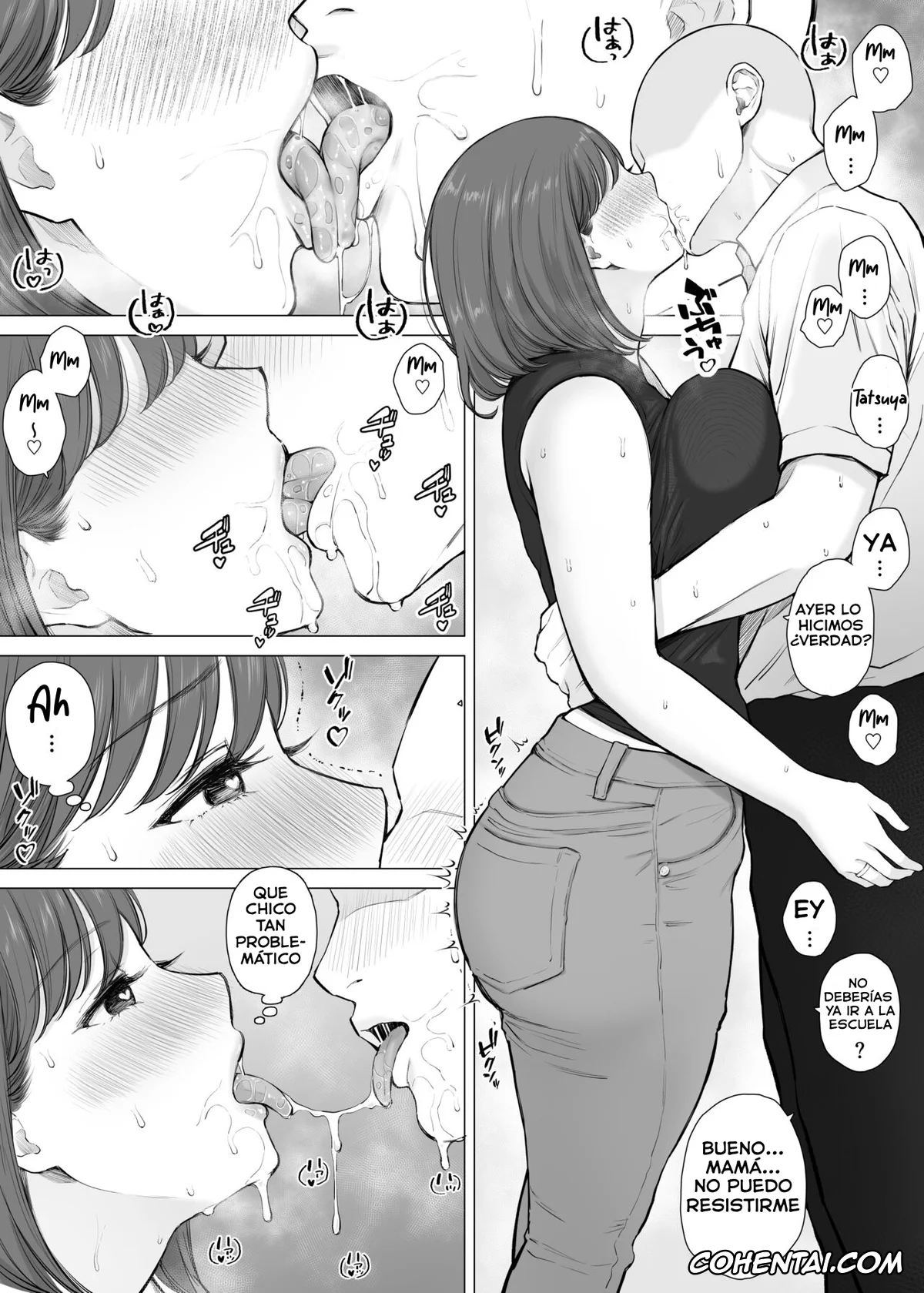 Original xxx, Daisuki na Kaa-san to Nakadashi Boshi Soukan 2, pagina 4