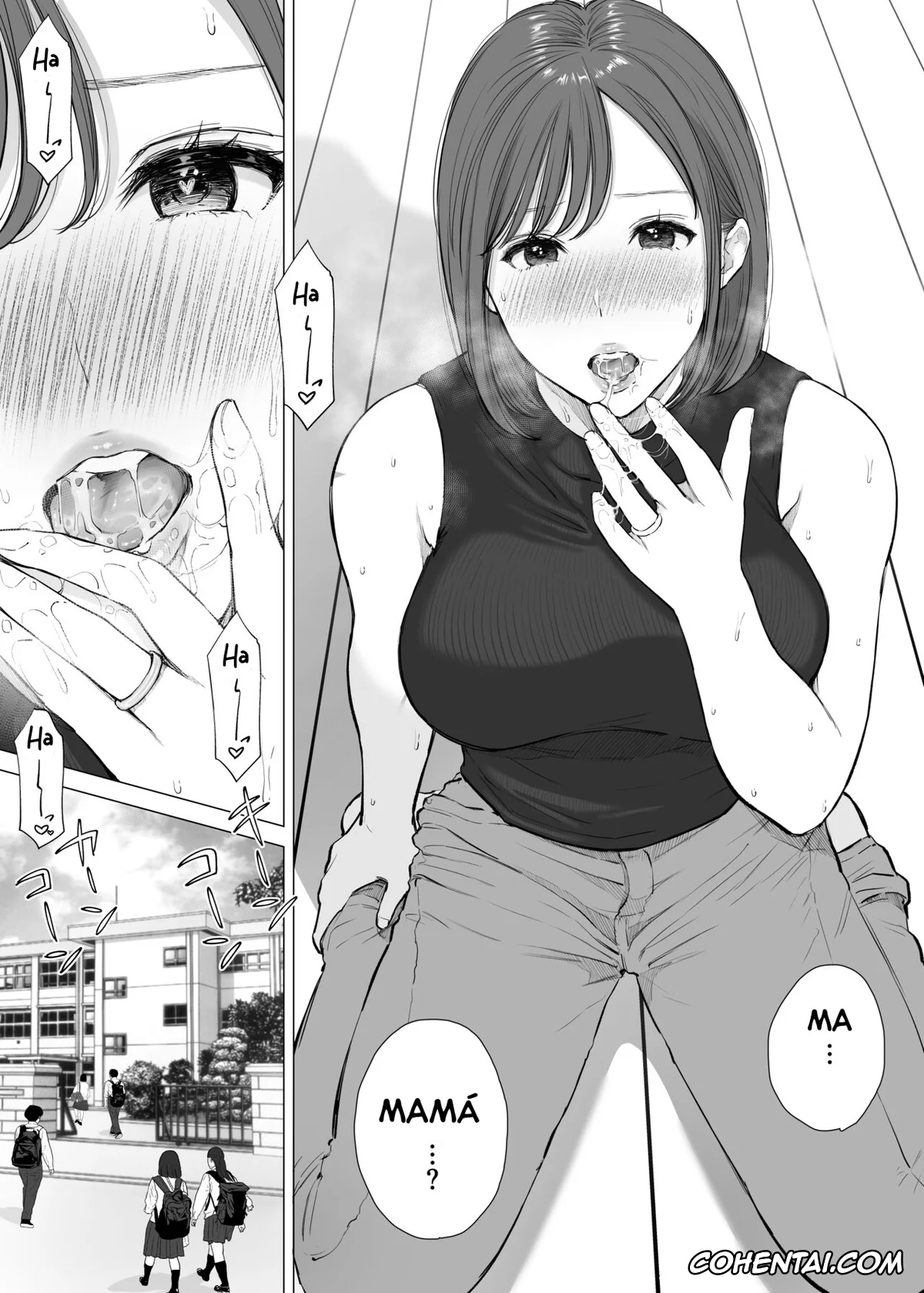 Original porno, Daisuki na Kaa-san to Nakadashi Boshi Soukan 2, pagina 8