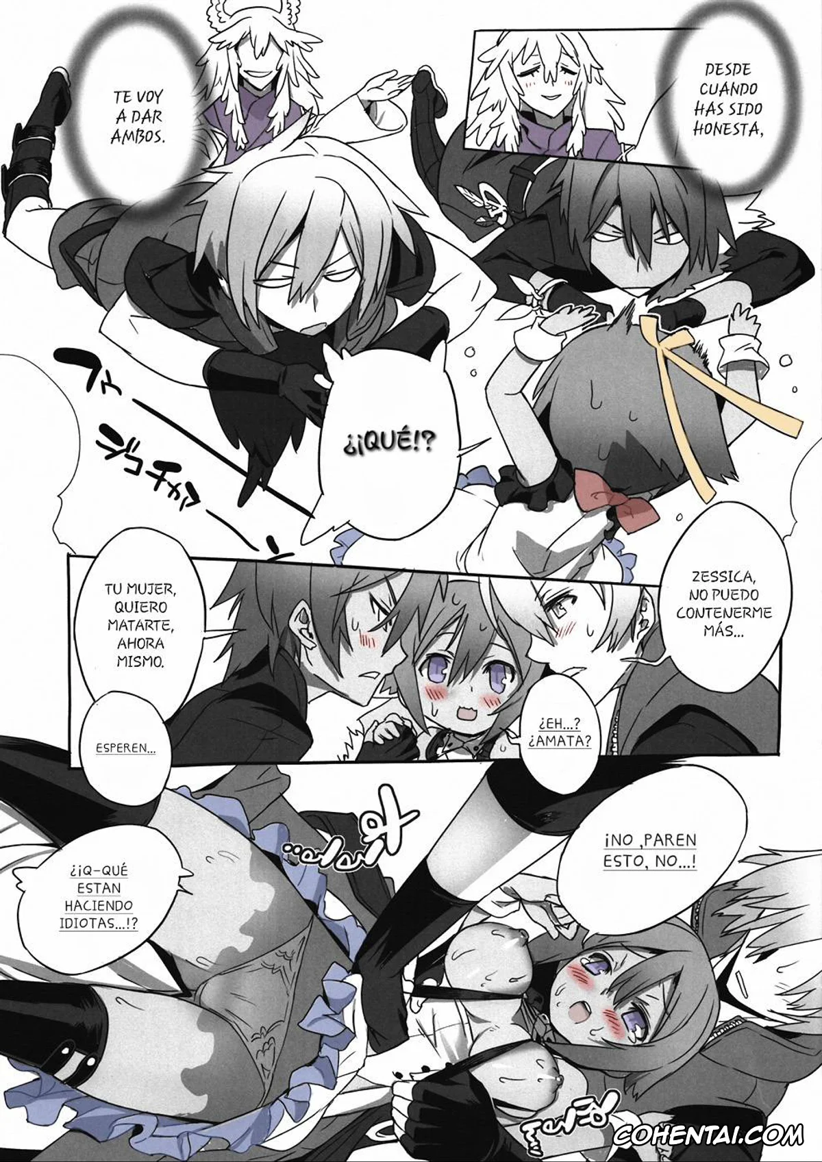 Aquarion Evol porno, Amata Sora porno, Kagura Demuri porno, Zessica Wong porno, Sakasama evol (Aquarion Evol), pagina 8