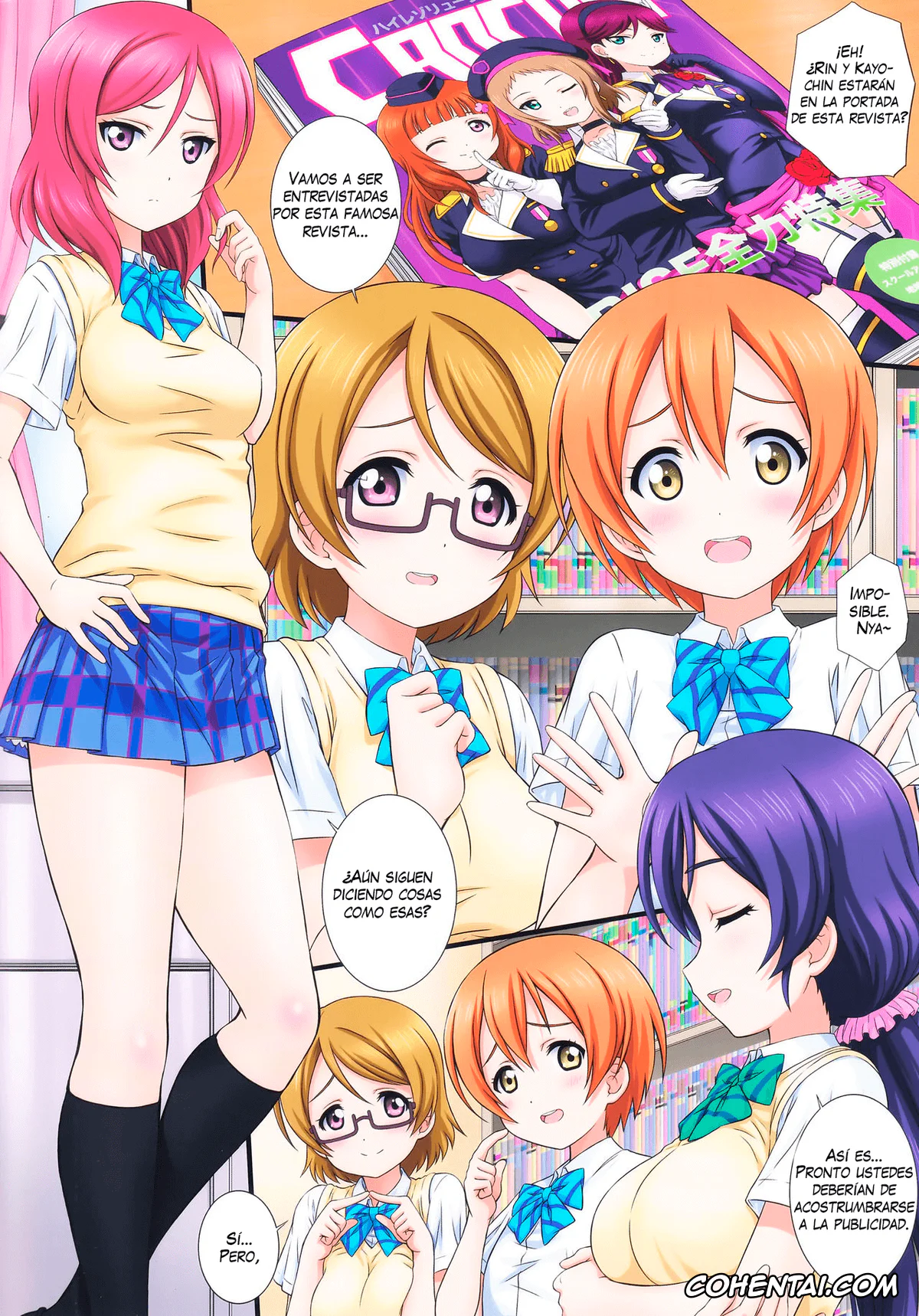 Love Live! porno, Hanayo Koizumi porno, Rin Hoshizora porno, LoveHala! Love Halation! Ver.H&R (Love Live!), pagina 2