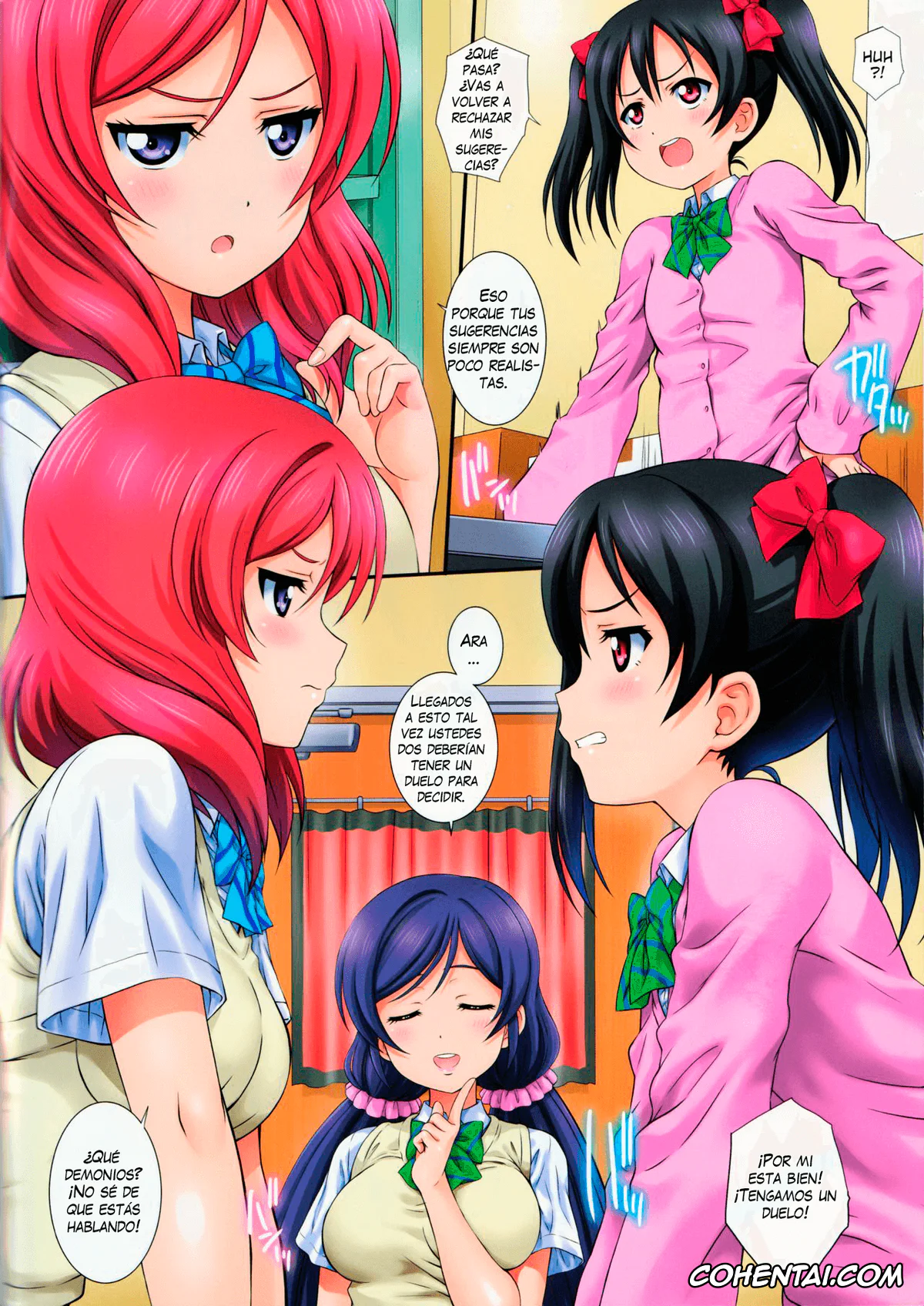Love Live! porno, Maki Nishikino porno, Nico Yazawa porno, LoveHala! Love Halation! Ver.N&M (Love Live!), pagina 2