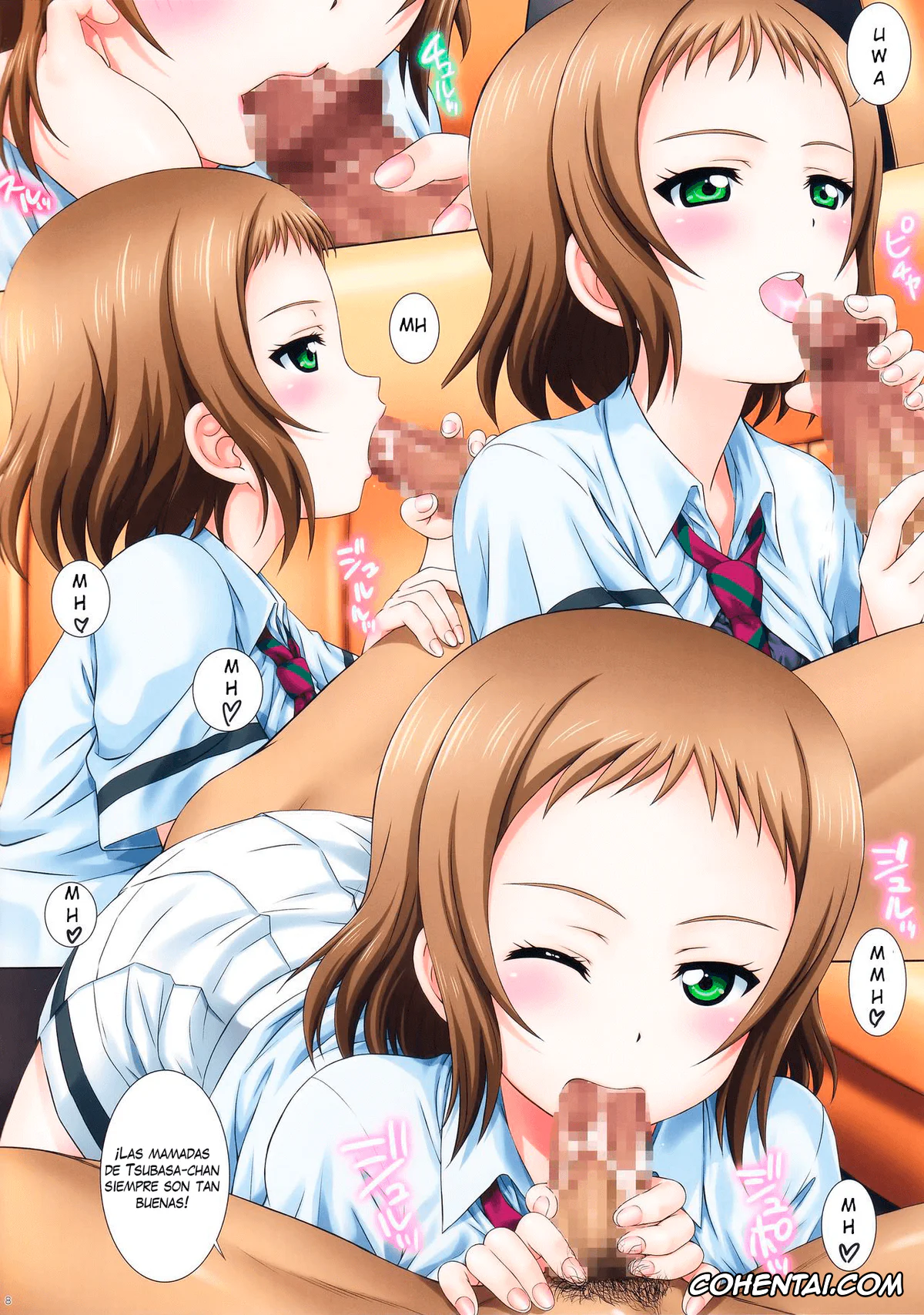 Love Live! xxx, Honoka Kosaka xxx, Tsubasa Kira xxx, LoveHala! Love Halation! Ver.H&T (Love Live!), pagina 7