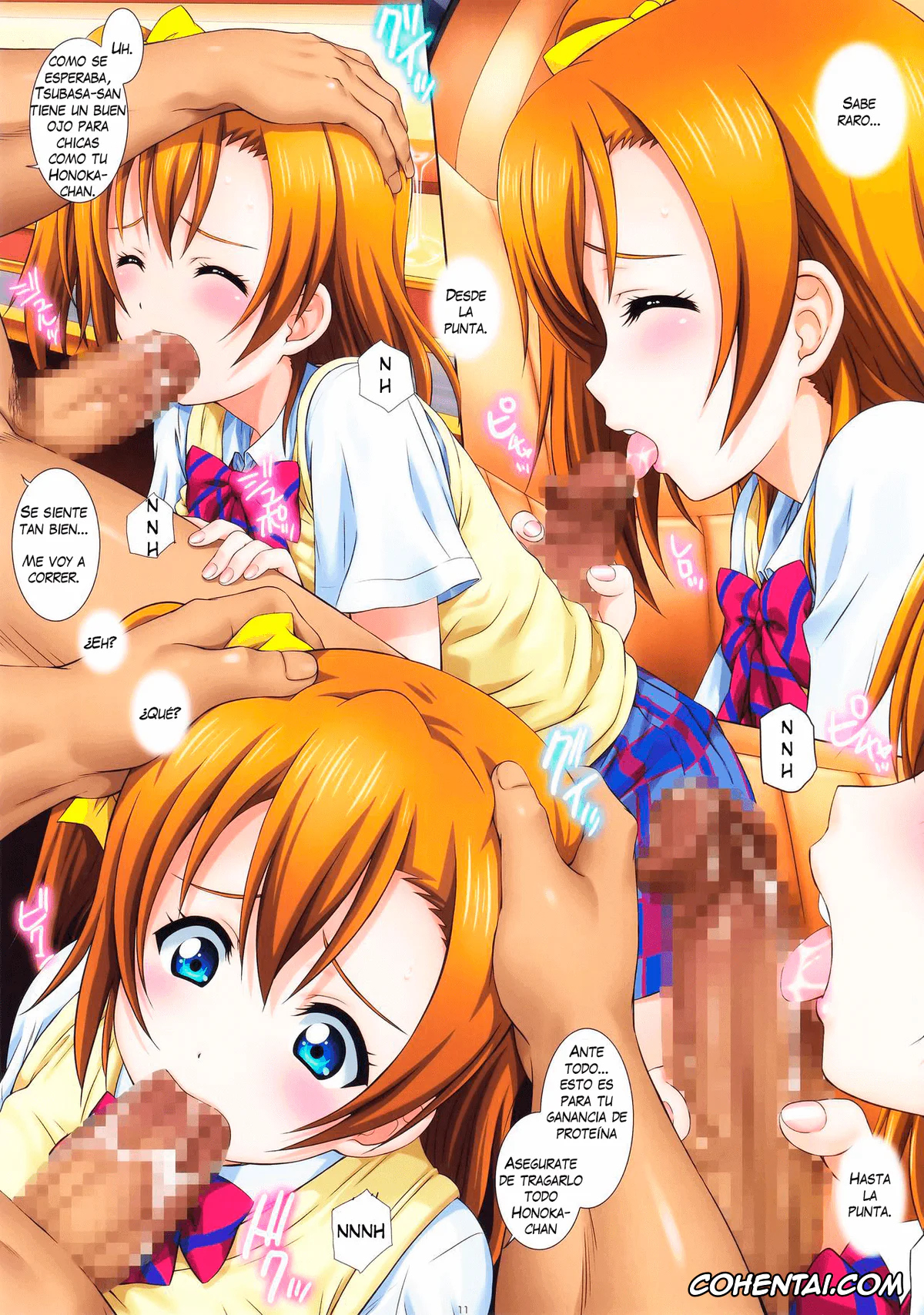Love Live! xxx, Honoka Kosaka xxx, Tsubasa Kira xxx, LoveHala! Love Halation! Ver.H&T (Love Live!), pagina 10
