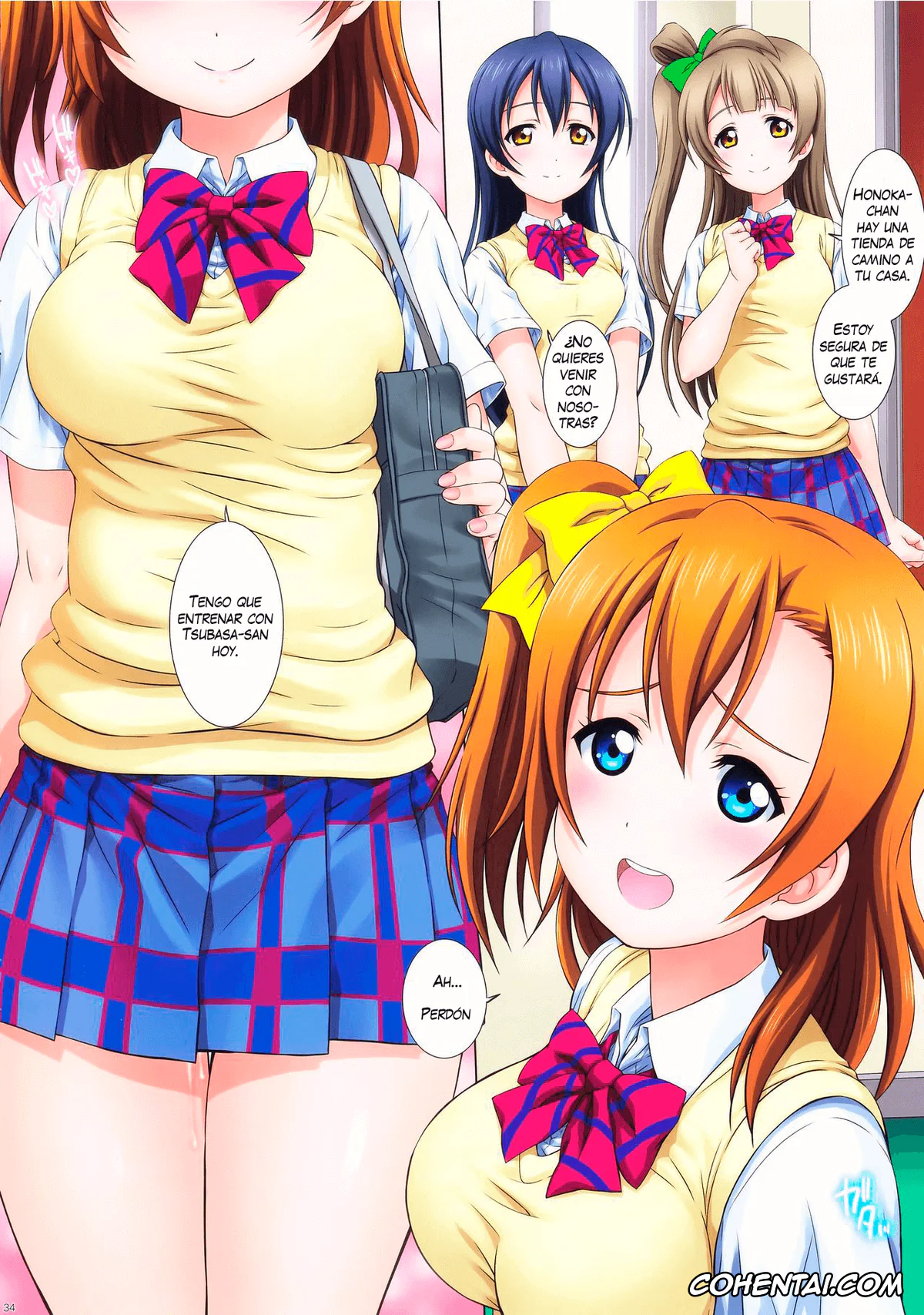 Love Live! hentai, Honoka Kosaka hentai, Tsubasa Kira hentai, LoveHala! Love Halation! Ver.H&T (Love Live!), pagina 33