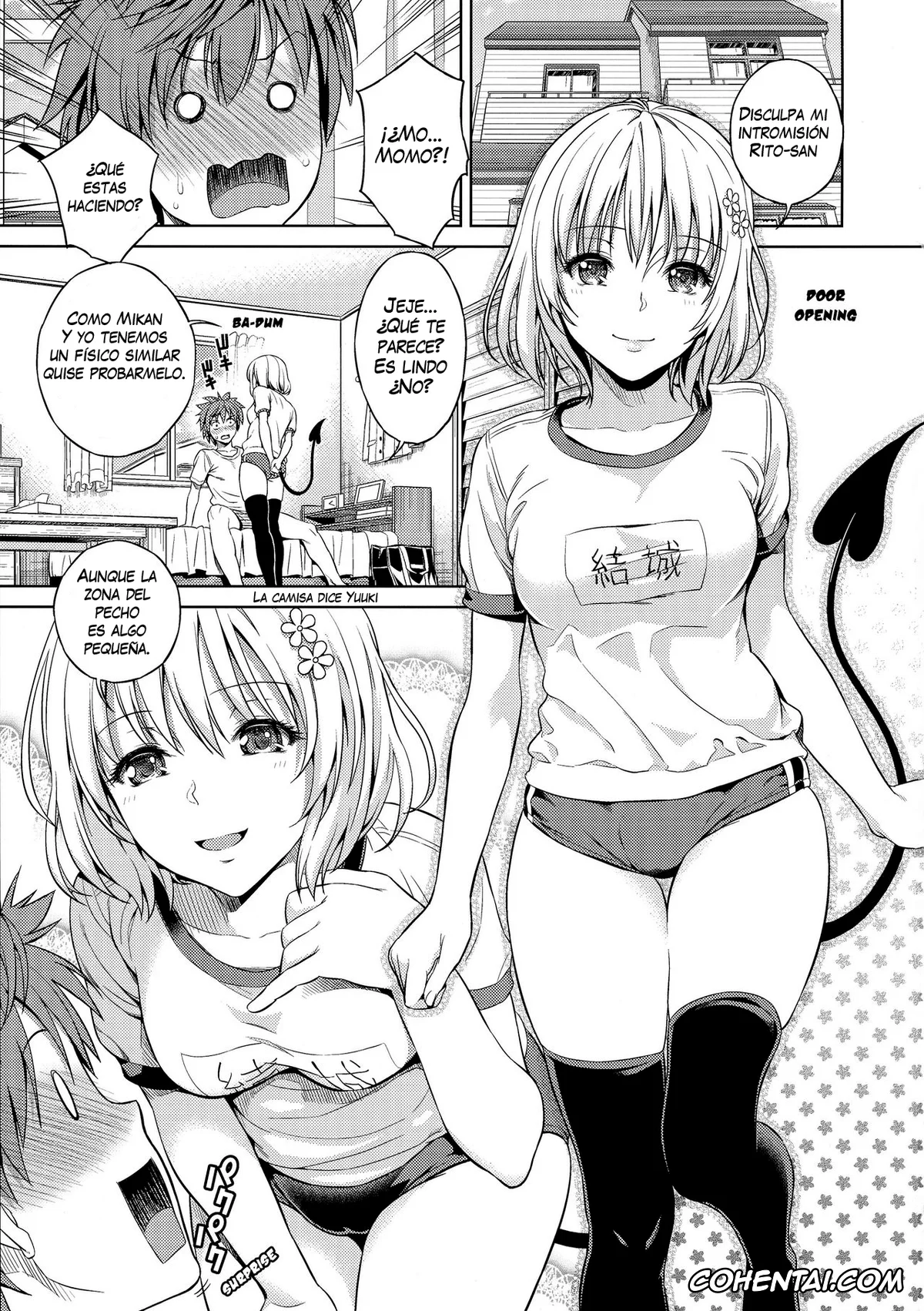 To Love-Ru porno, Momo Velia Deviluke porno, Rito Yuuki porno, Momoiro Operation (Harem Collection) (To LOVE-Ru), pagina 2